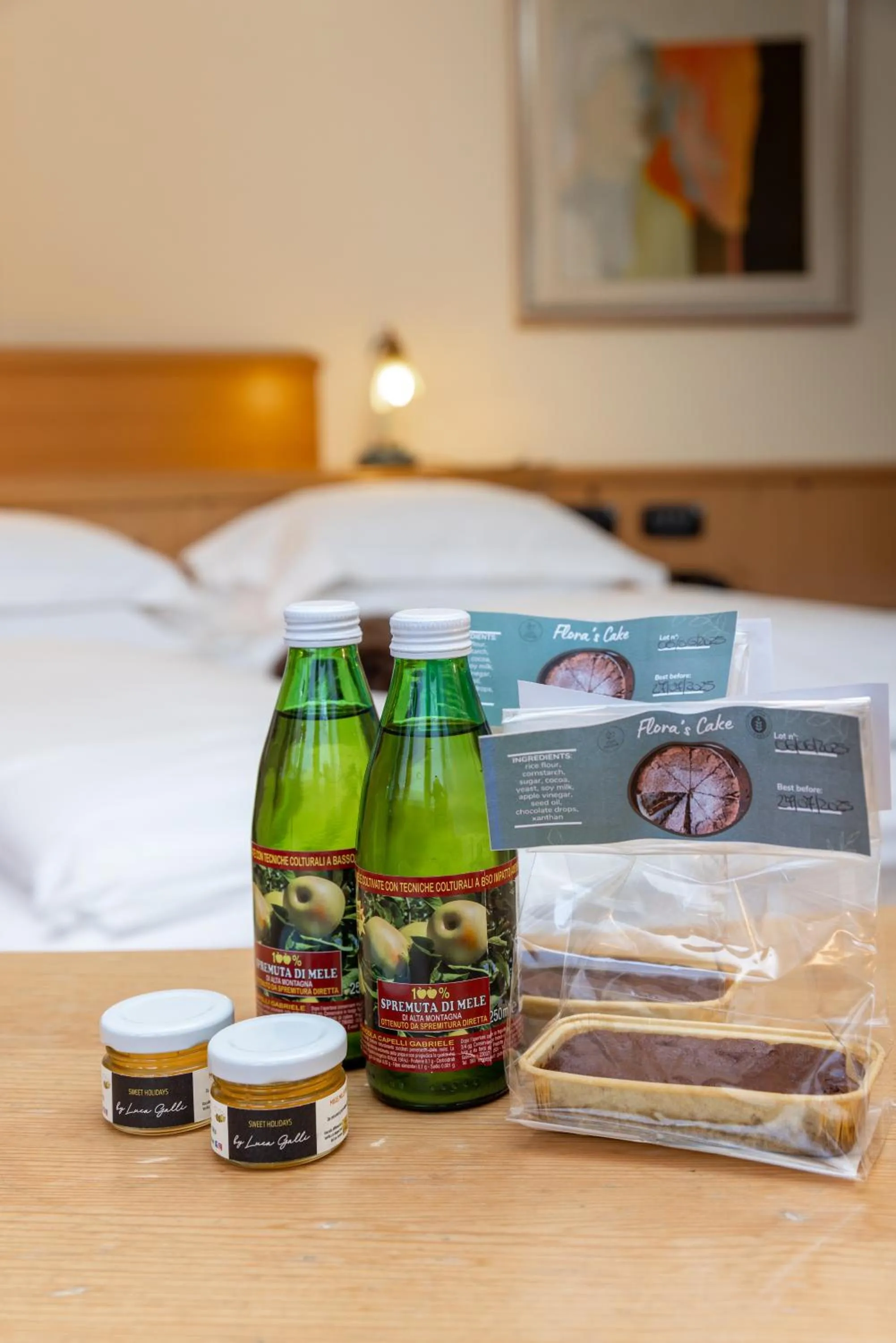 Area and facilities, Bed in Hotel Flora