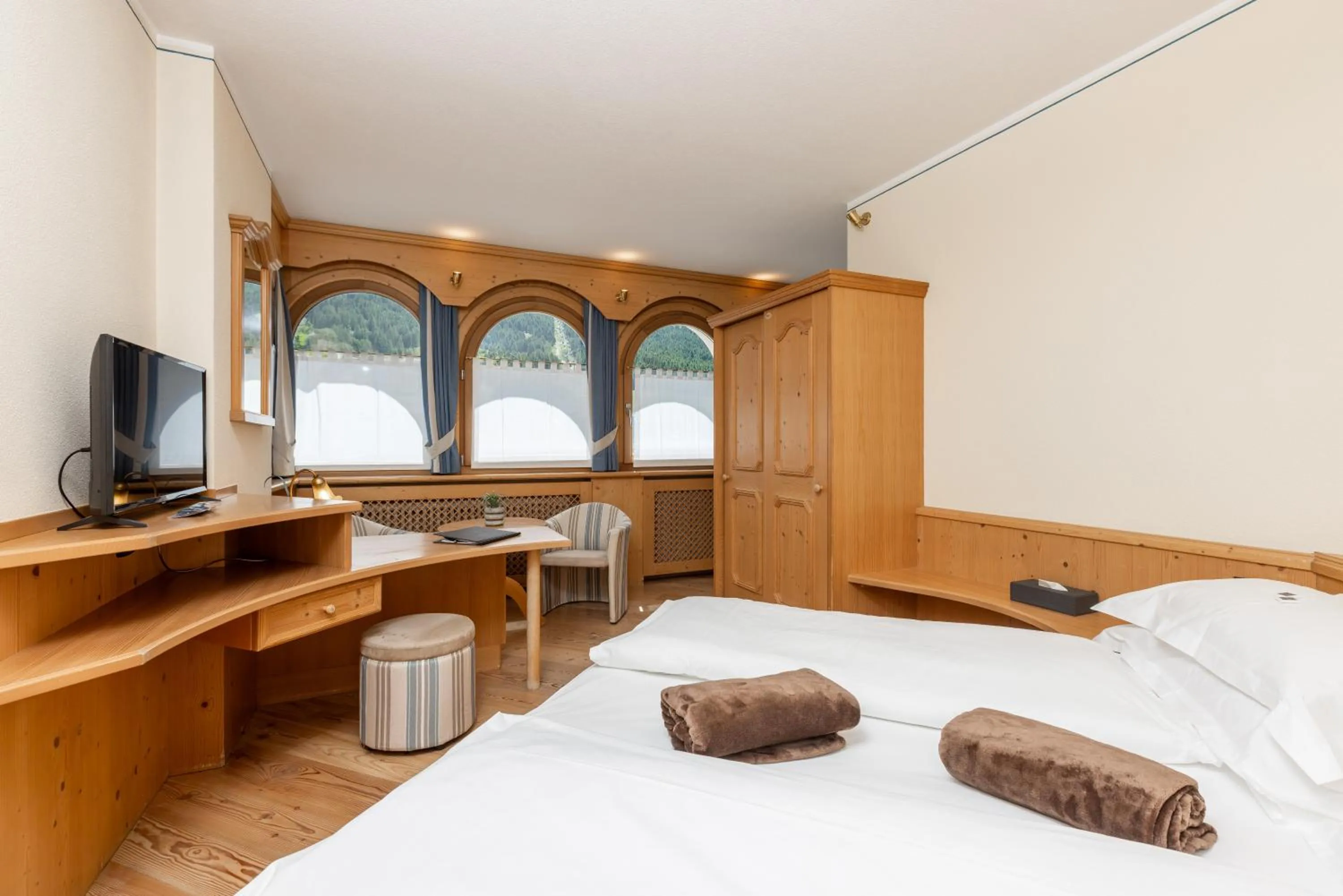 Bedroom, Bed in Hotel Flora