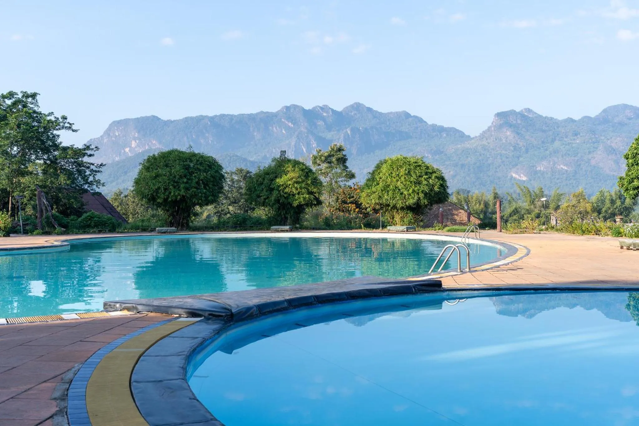 Pool view in Pung-Waan Resort