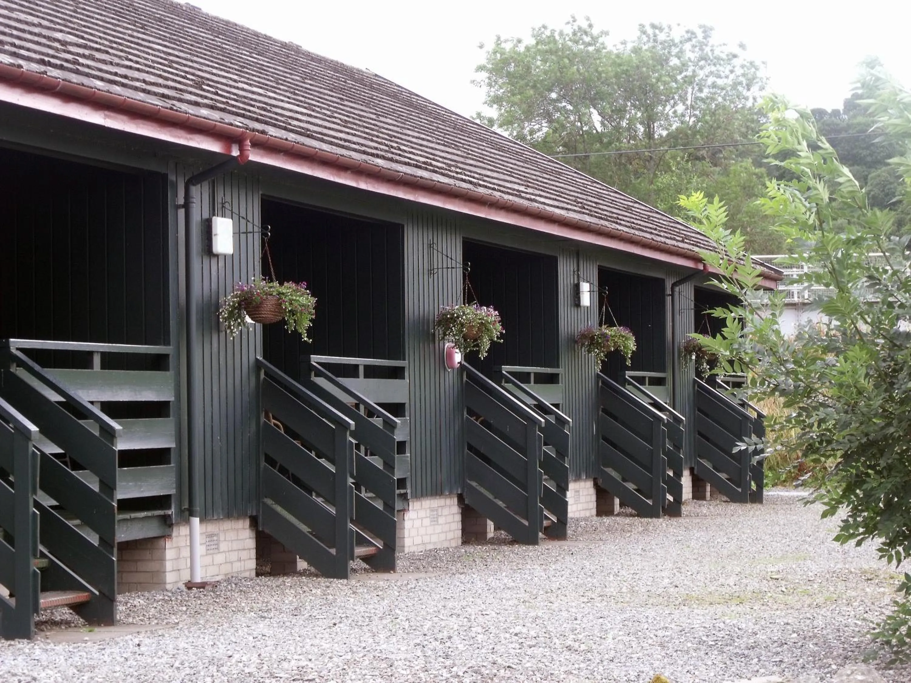 Property building in Logierait Pine Lodges