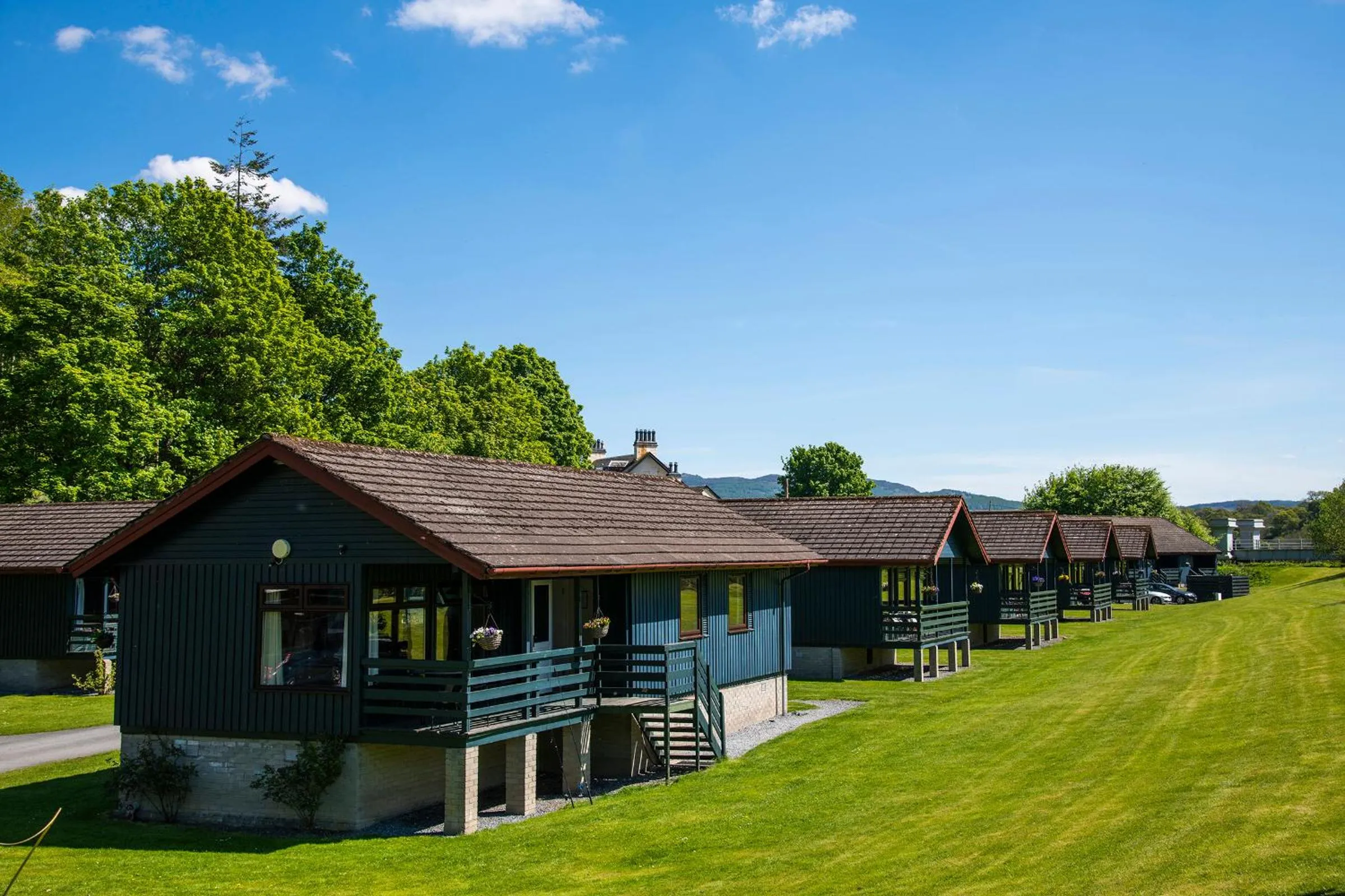 Day in Logierait Pine Lodges