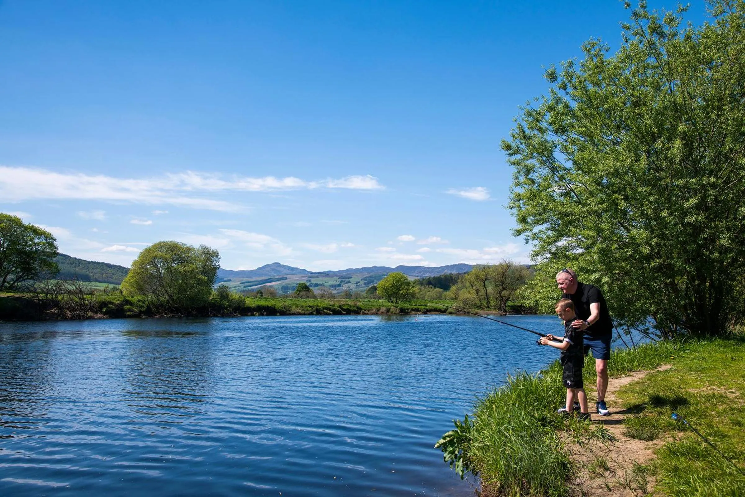 Day in Logierait Pine Lodges