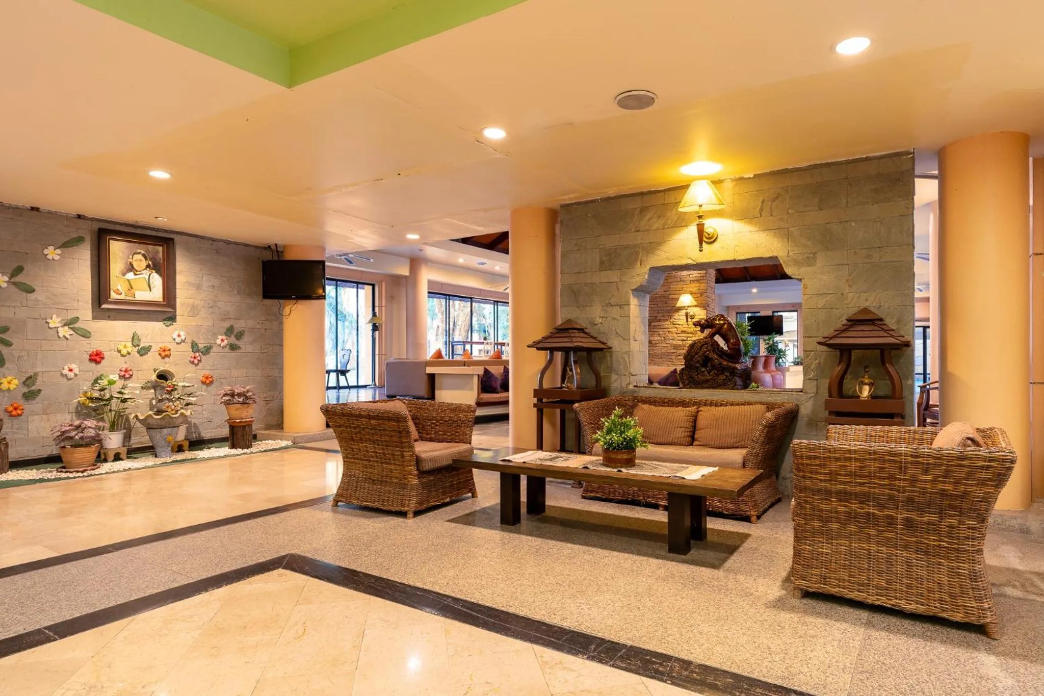 Lobby or reception in Pung-Waan Resort & Spa