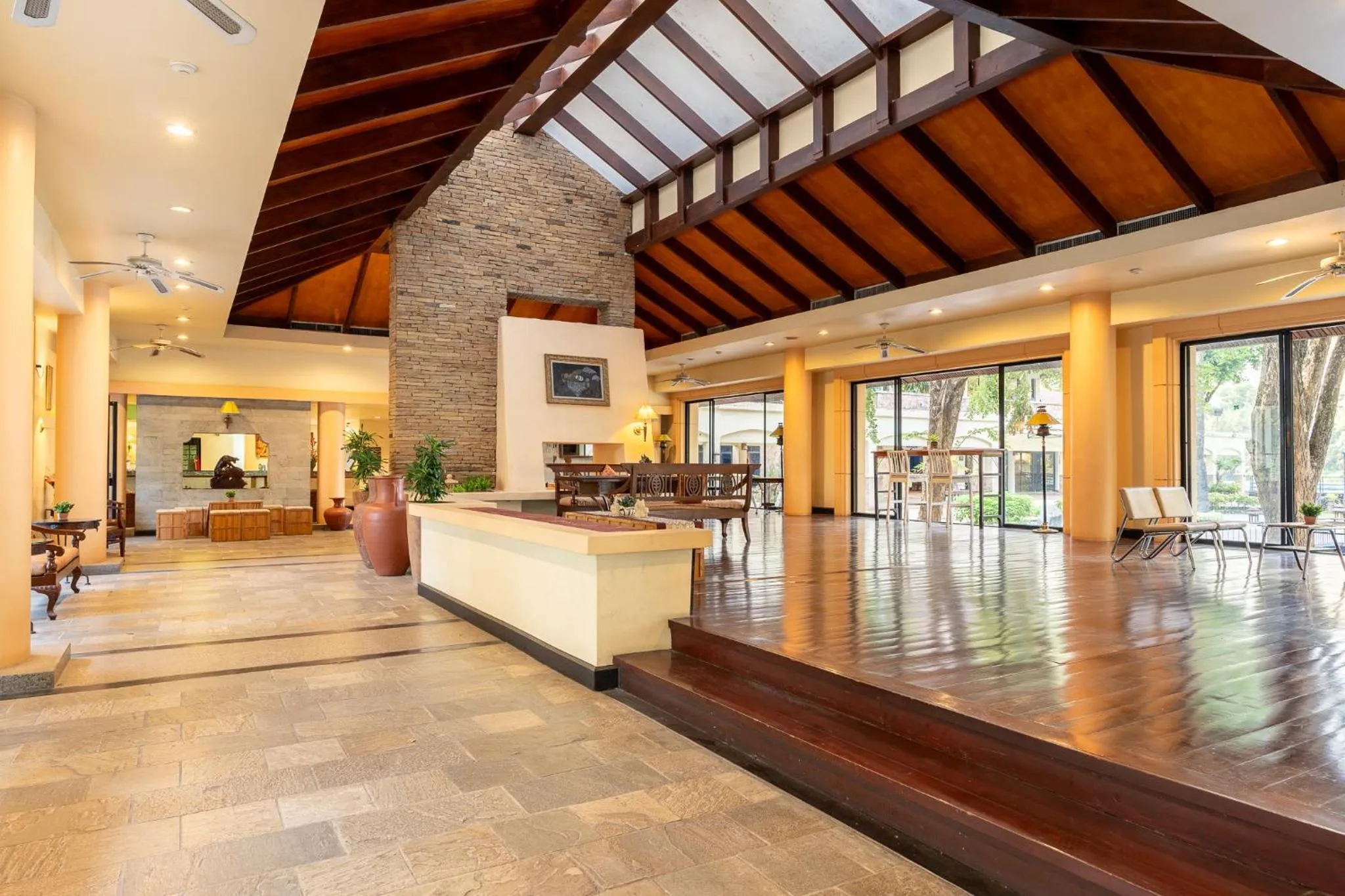 Lobby or reception in Pung-Waan Resort & Spa