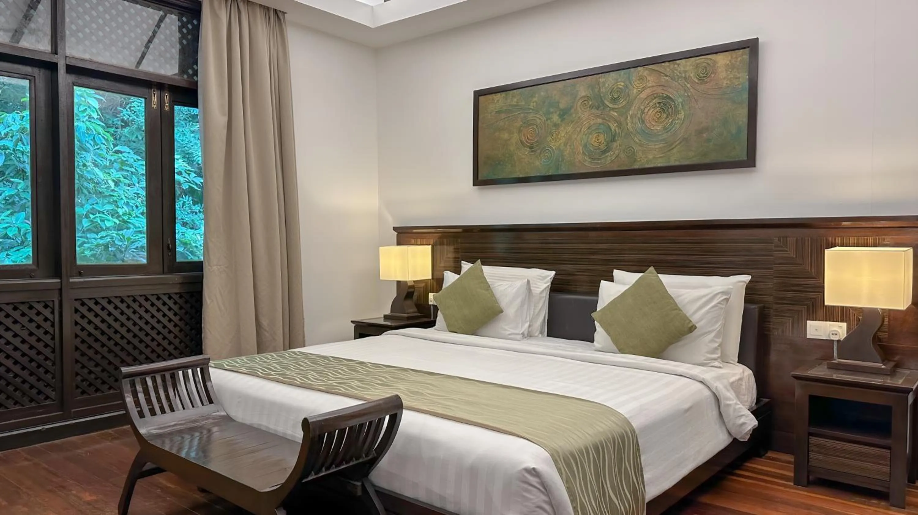 Bed in Rebak Island Resort & Marina, Langkawi 大自然 野生动物与美食爱好者的天堂