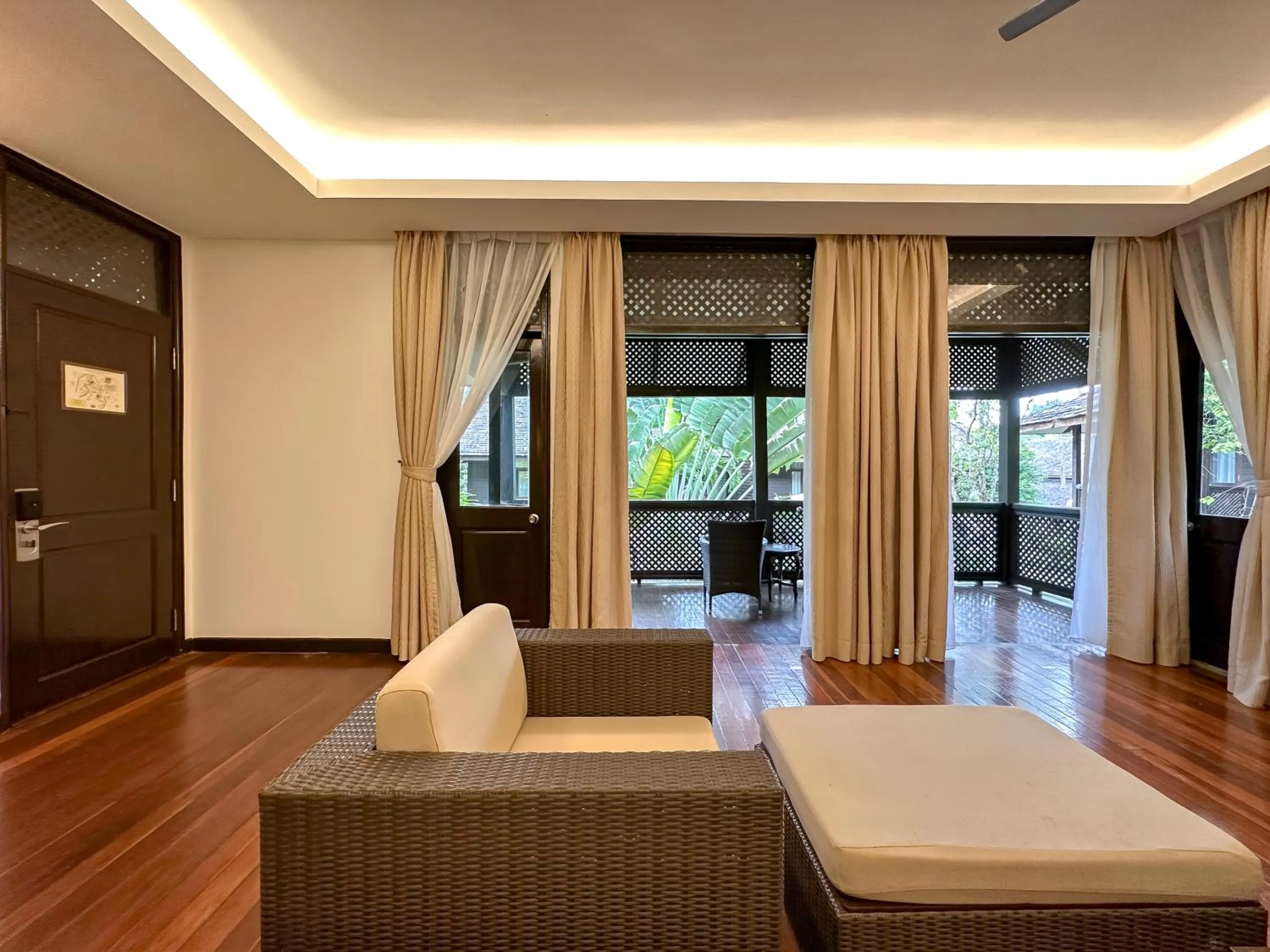 Living room in Rebak Island Resort & Marina, Langkawi 大自然 野生动物与美食爱好者的天堂