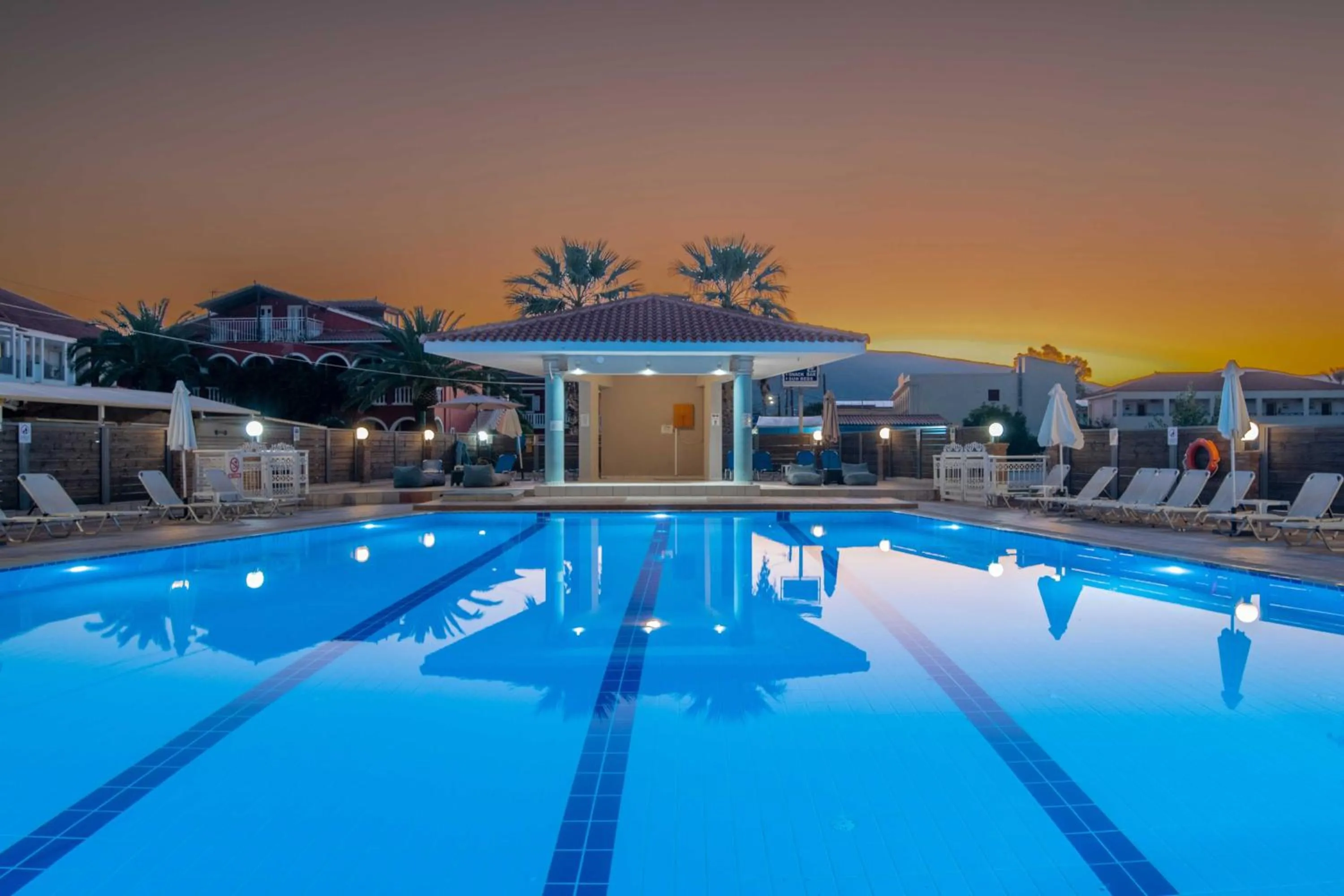 Swimming pool in Karras Hotel