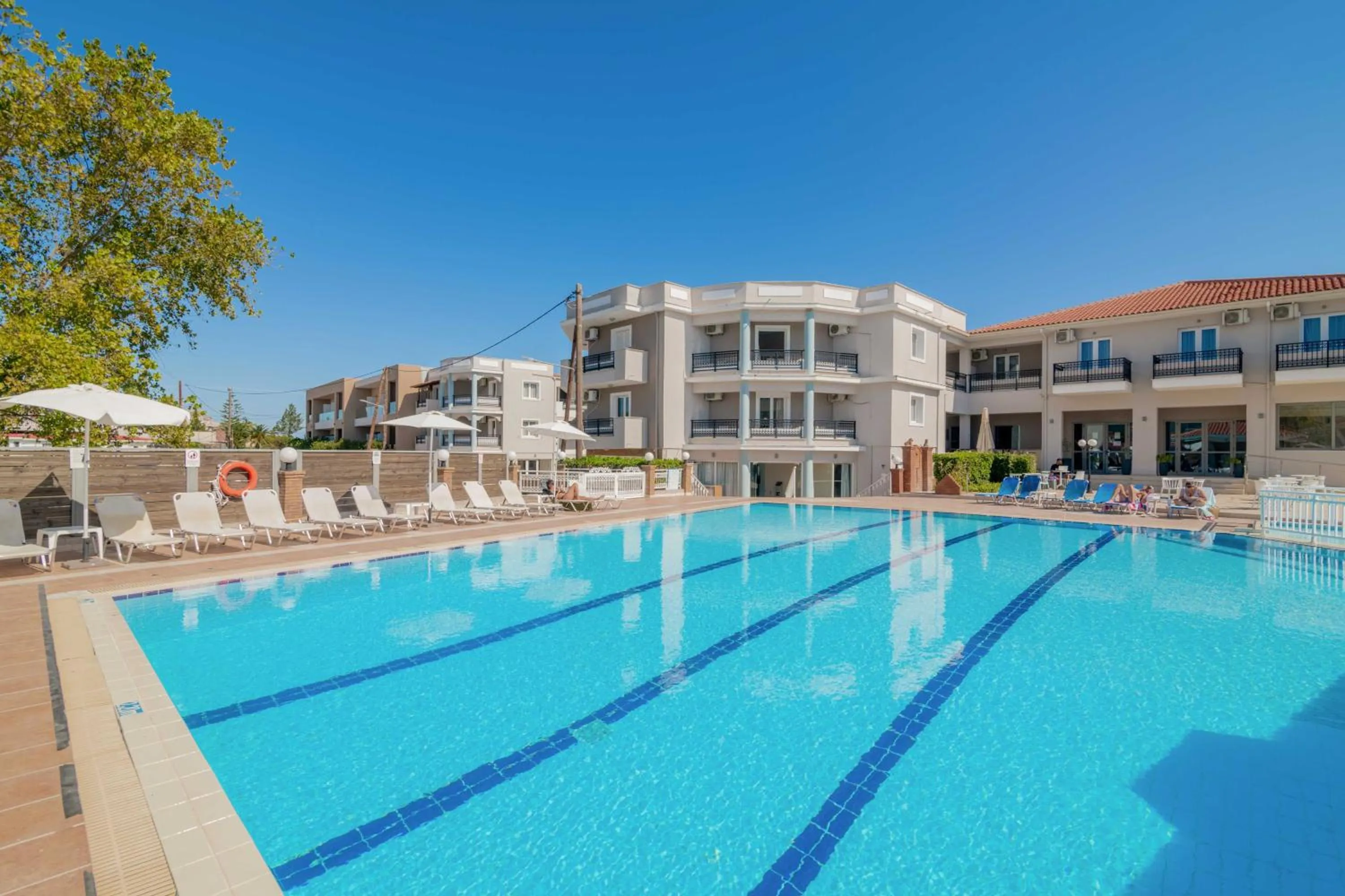 Property building in Karras Hotel