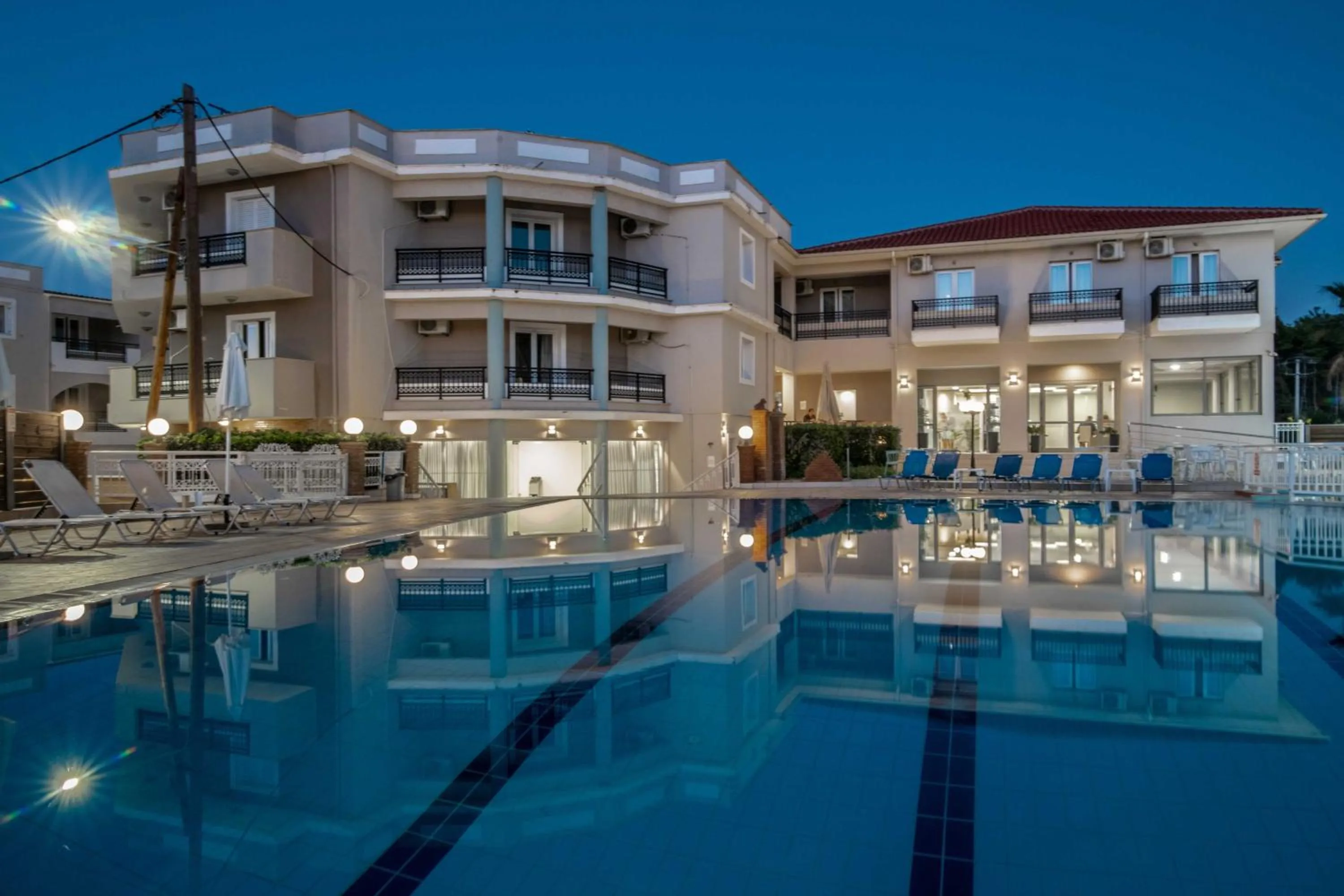 Property building in Karras Hotel