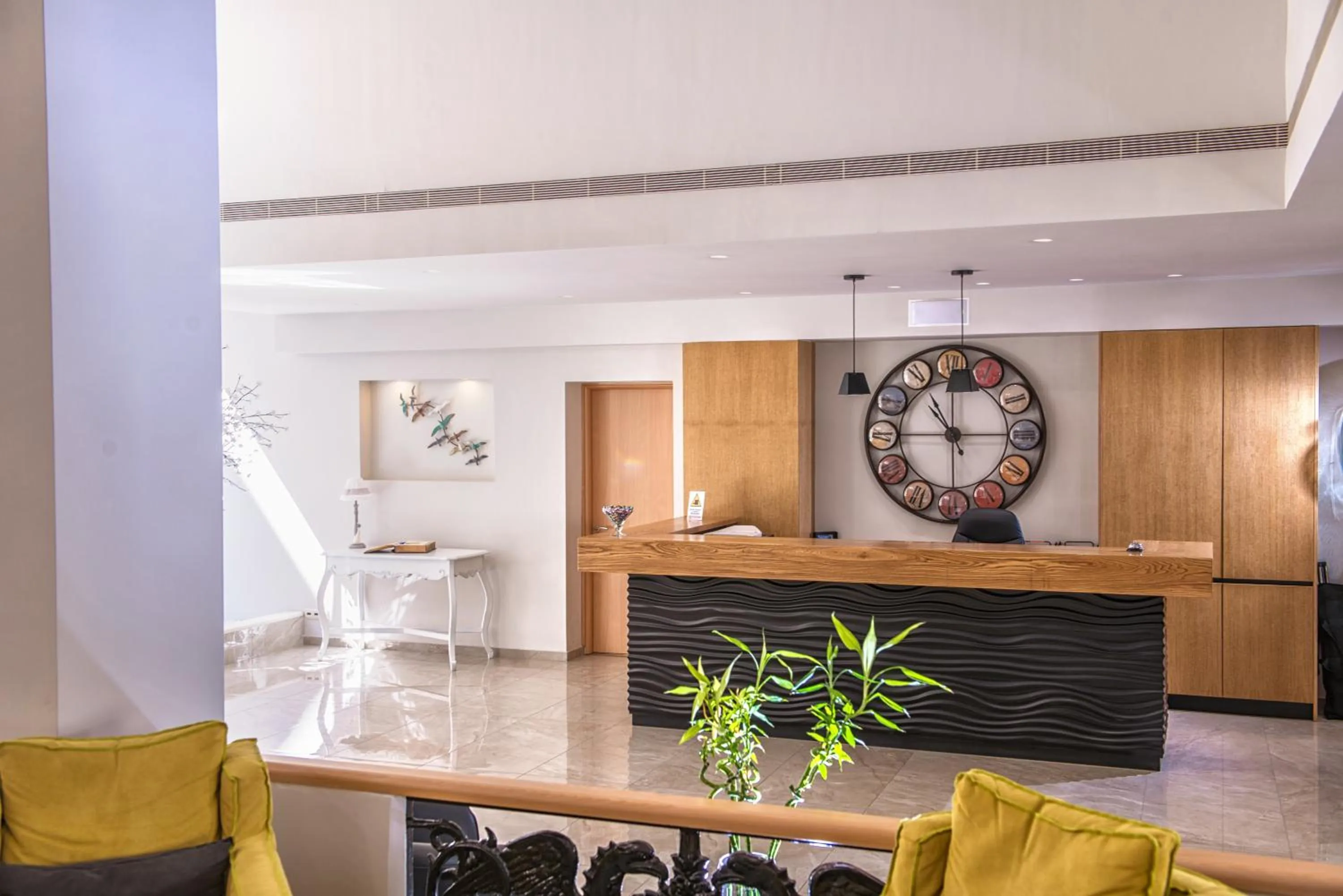 Lobby or reception in Irini Hotel