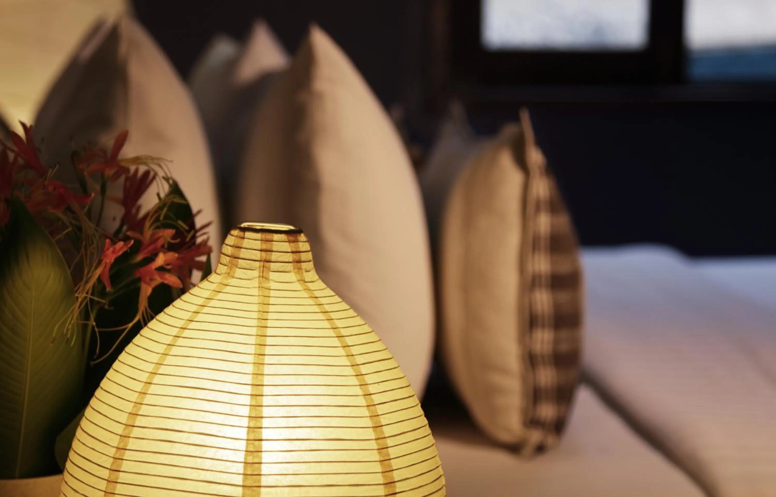 Bed in Indigo House Hotel