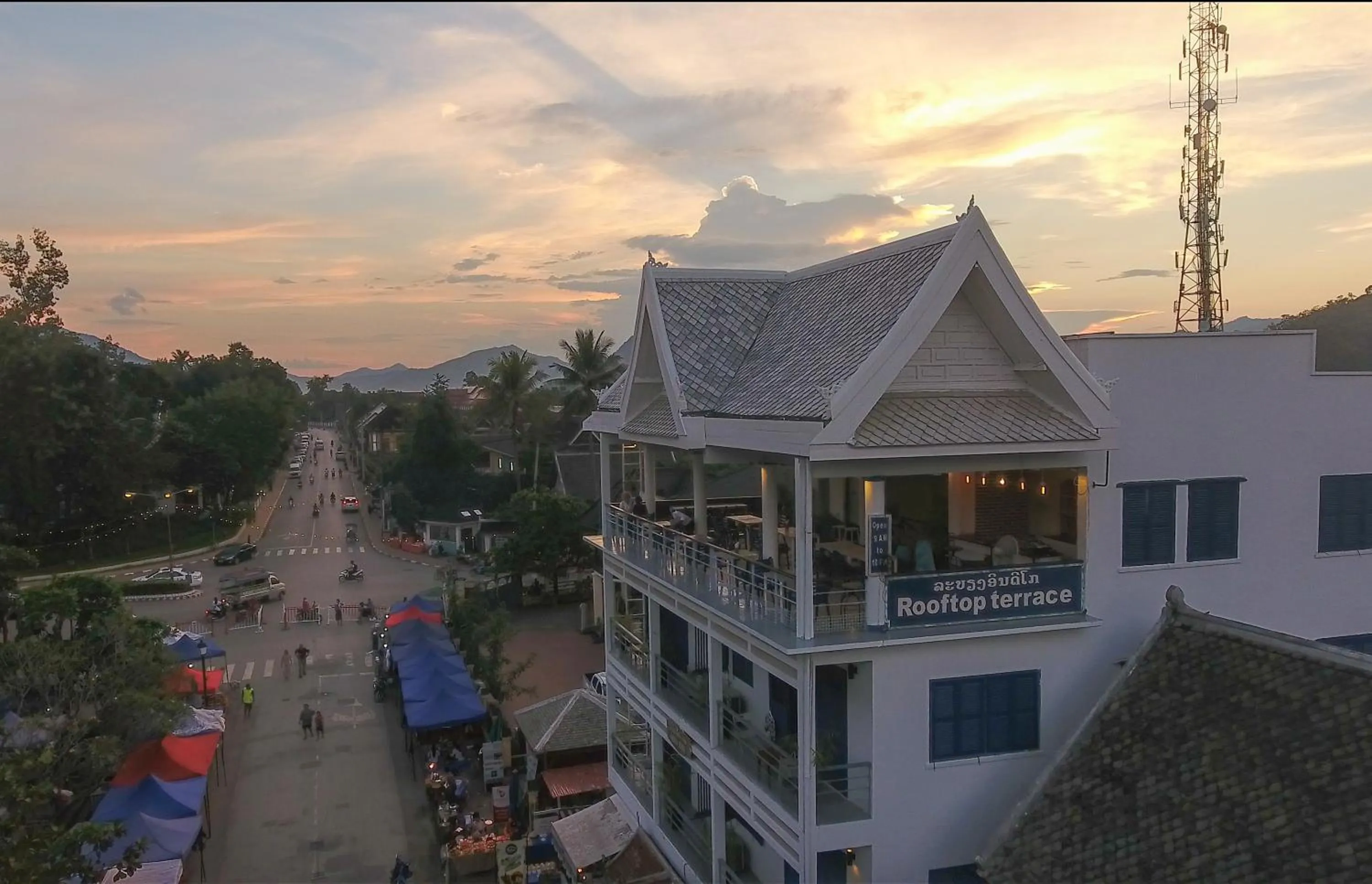 Property building in Indigo House Hotel