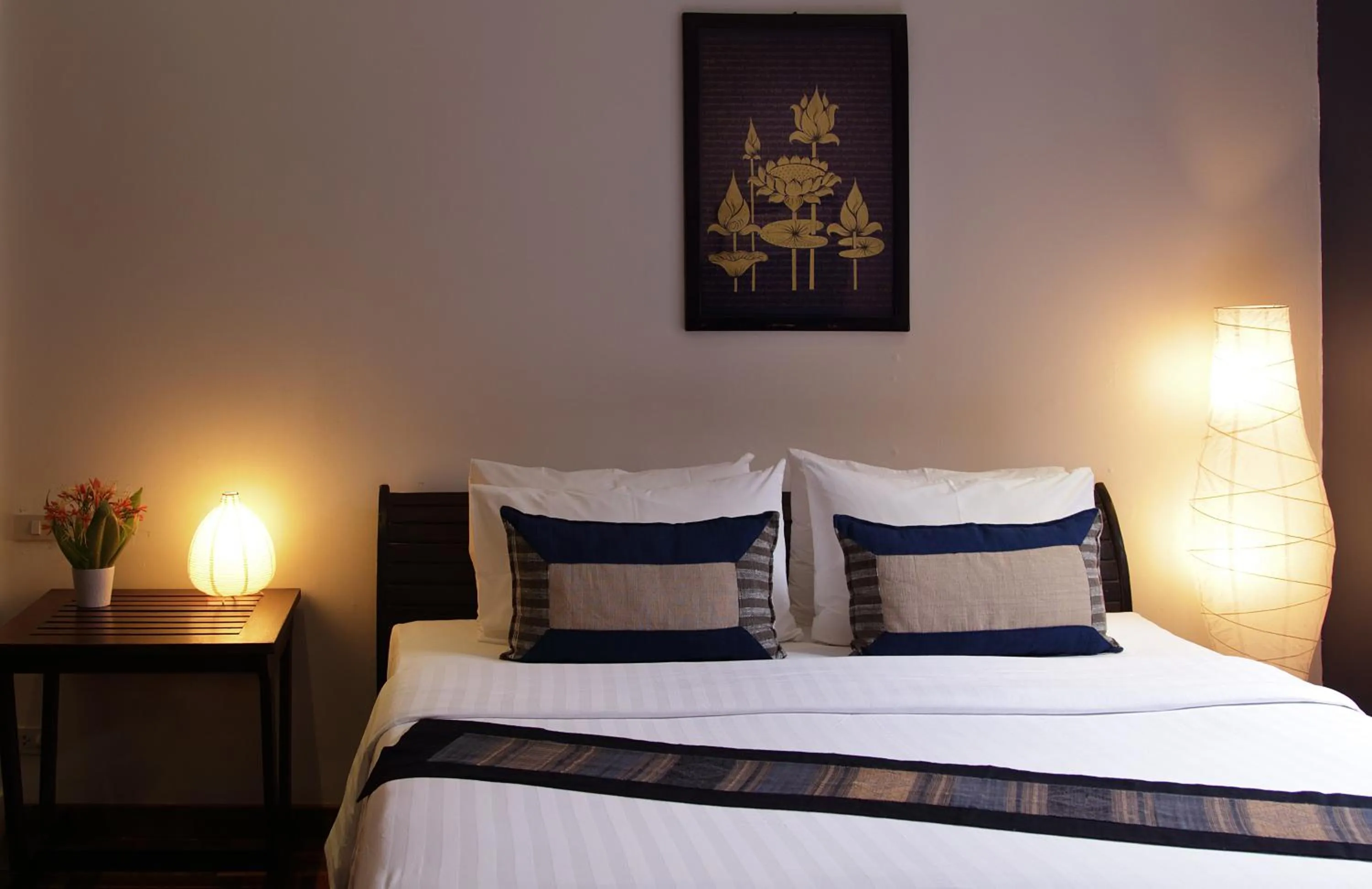 Bed in Indigo House Hotel