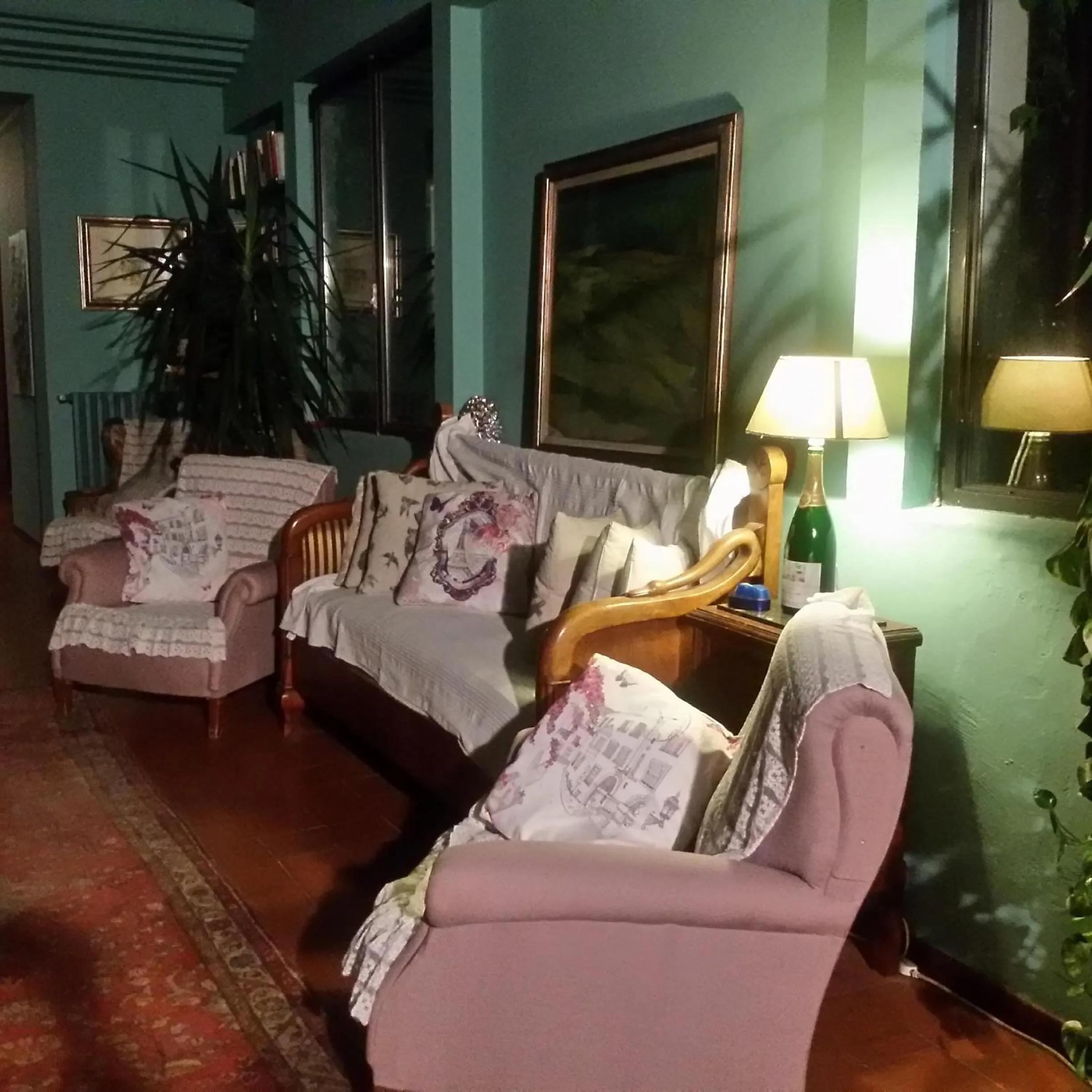 Living room in Albergo & Ristorante Selvatico