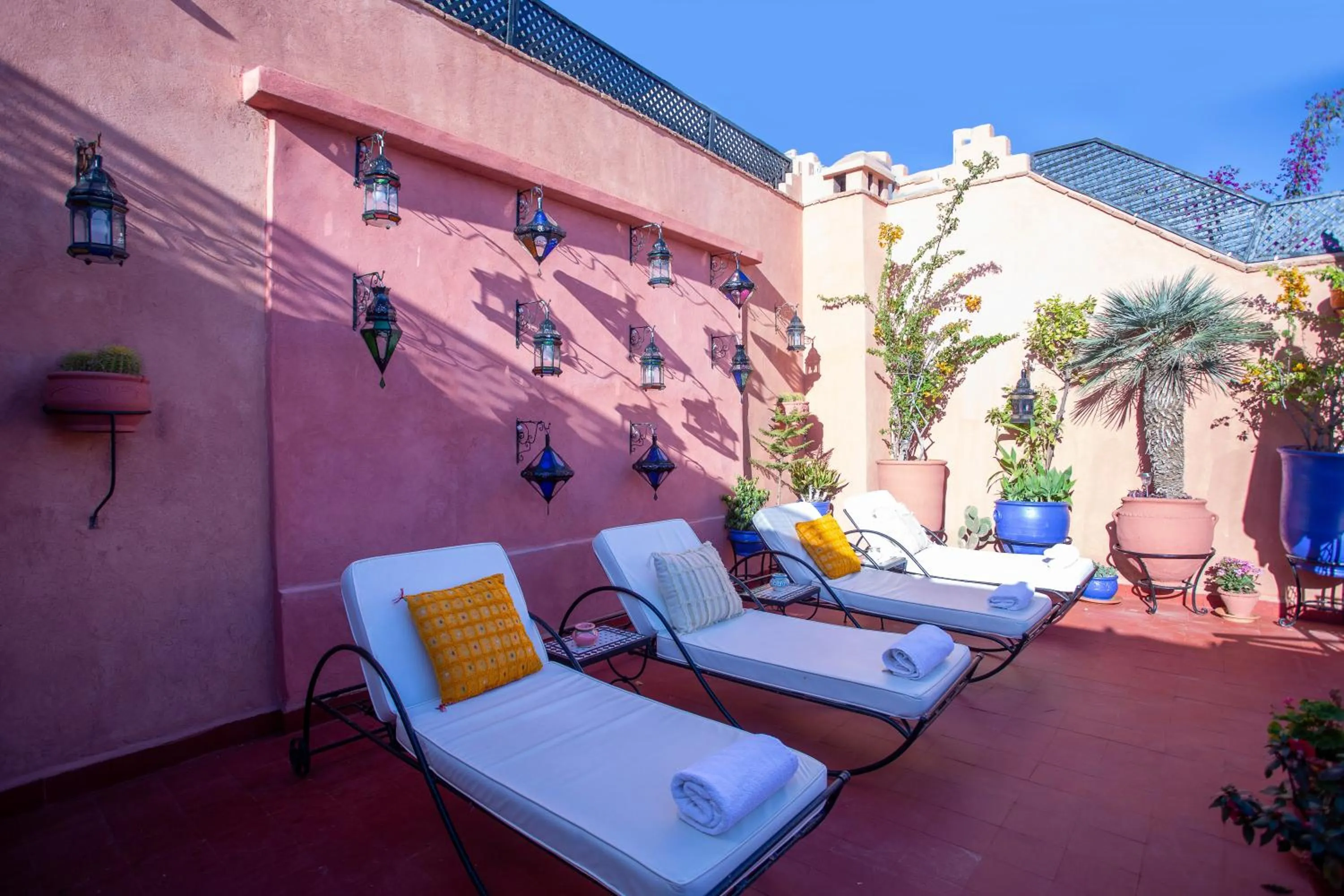 Garden in Riad Christina