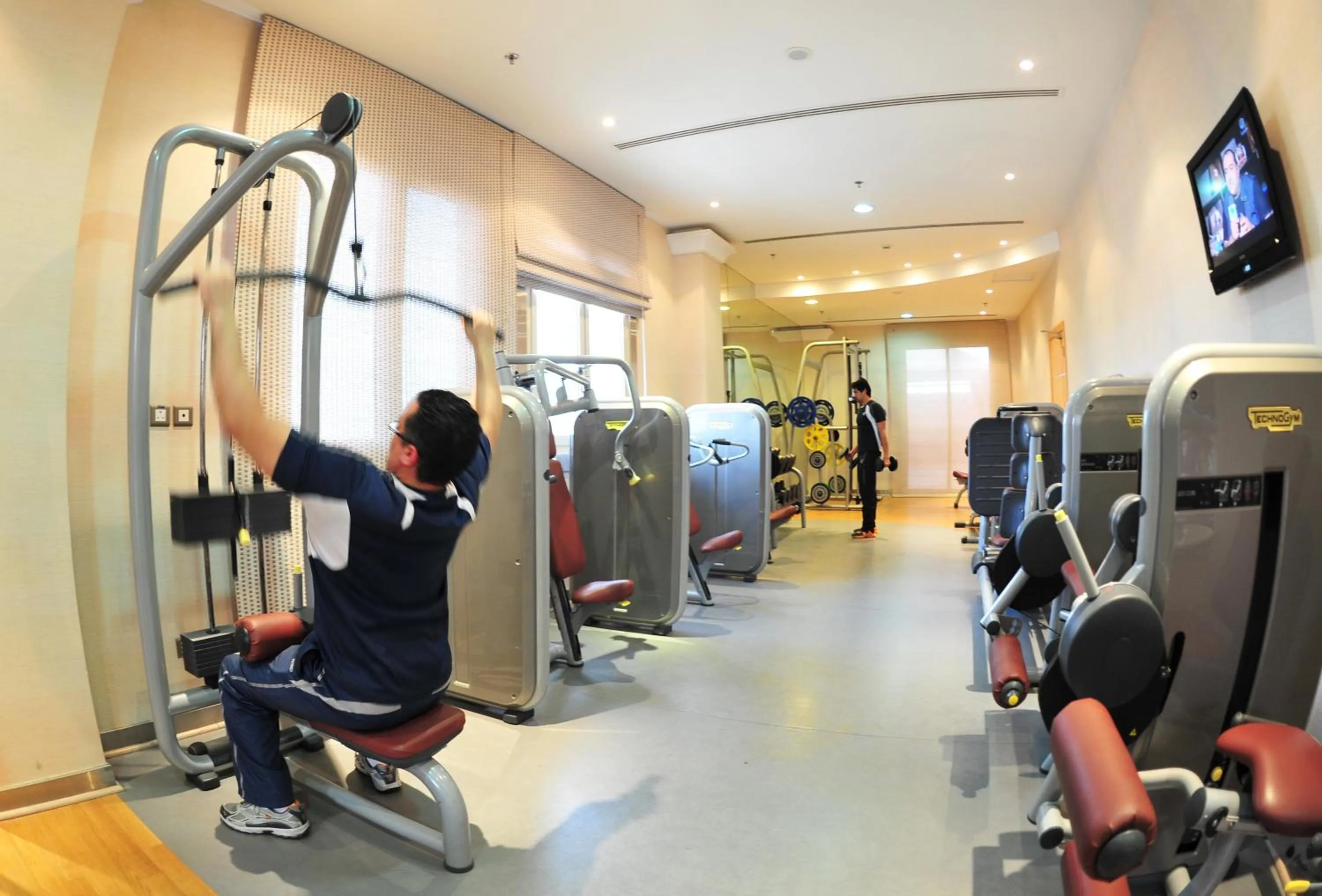 Fitness centre/facilities in Crowne Plaza Al Khobar by IHG