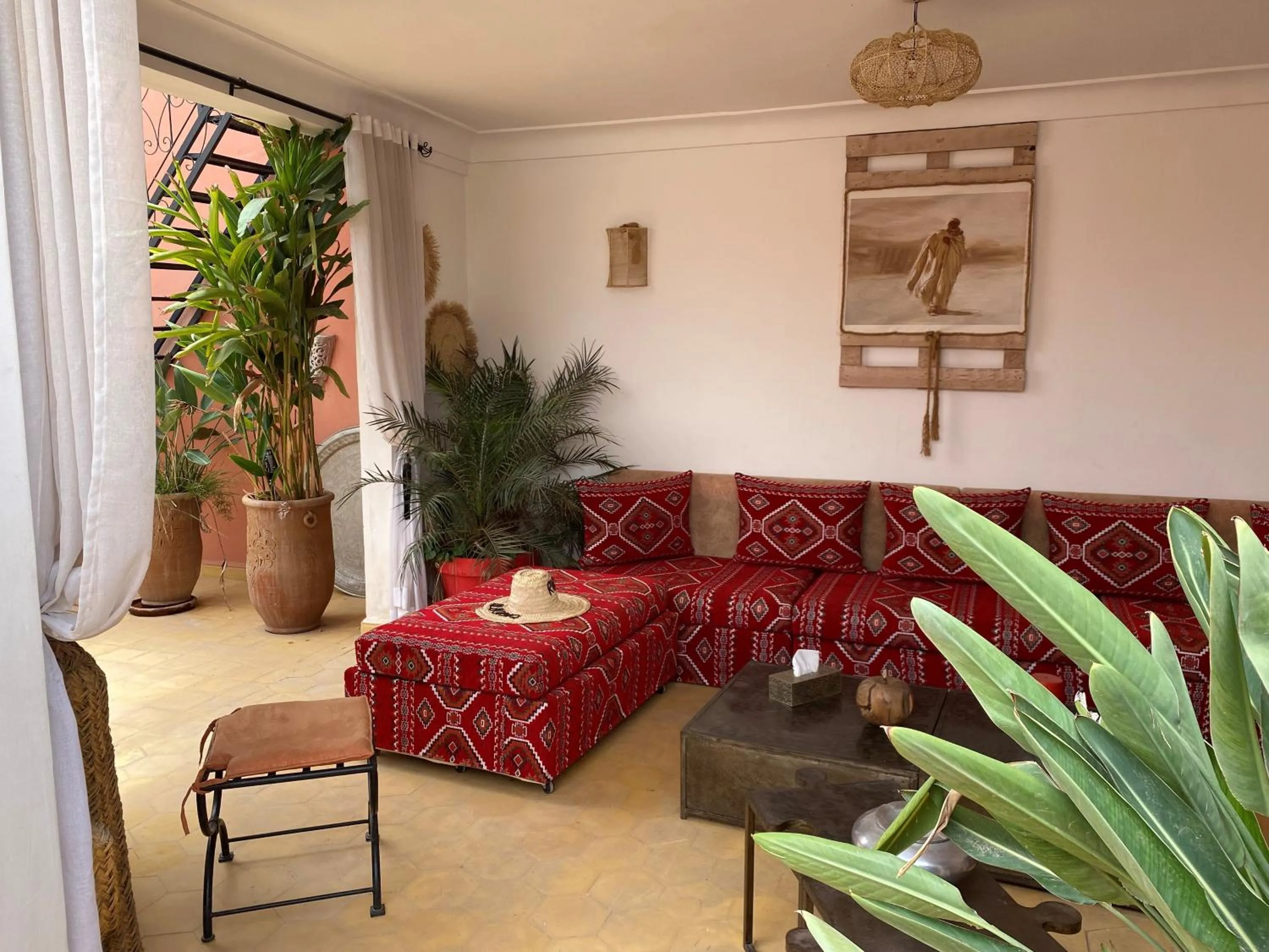 Patio in Riad Alboraq
