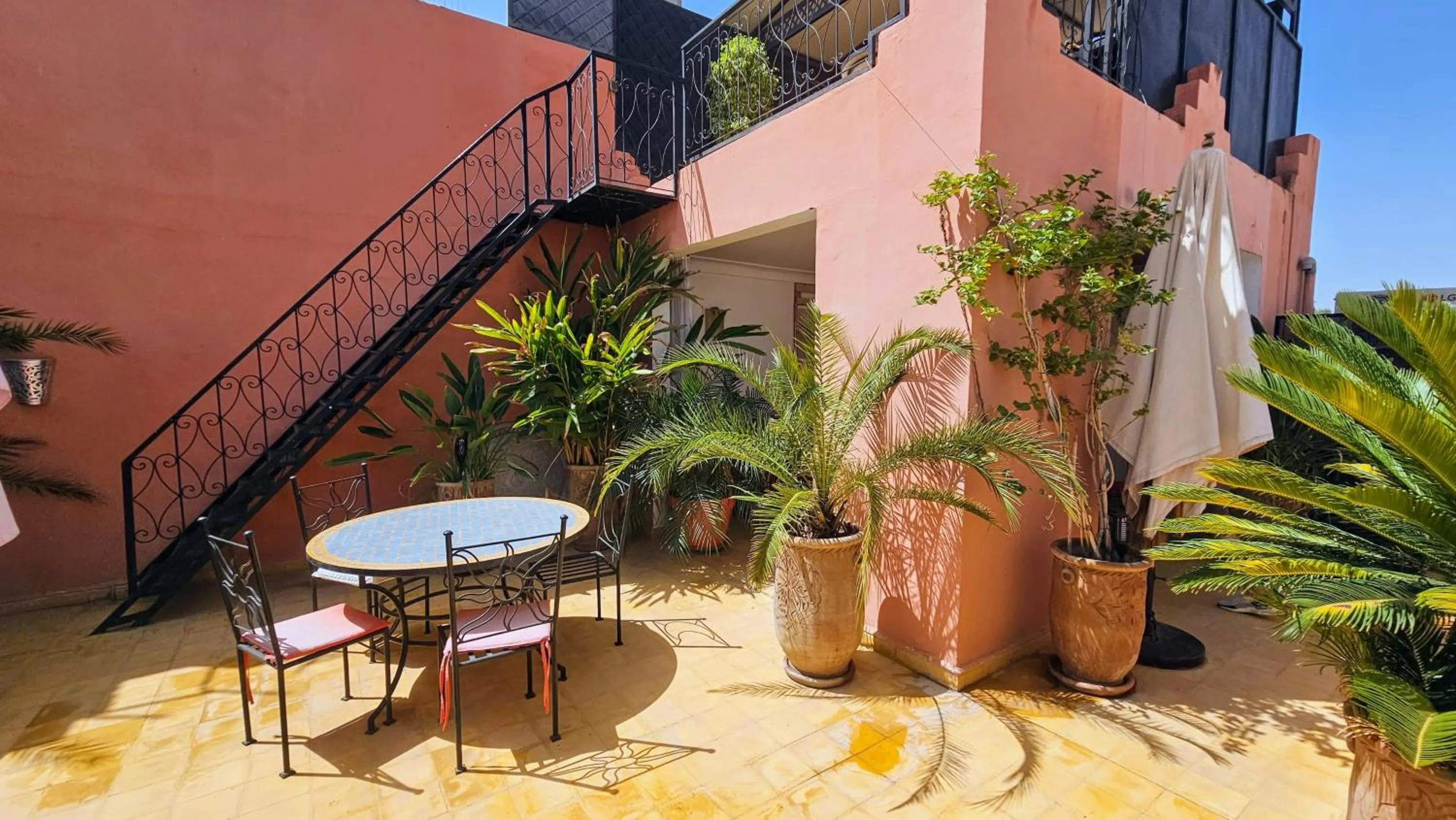 Balcony/Terrace in Riad Alboraq