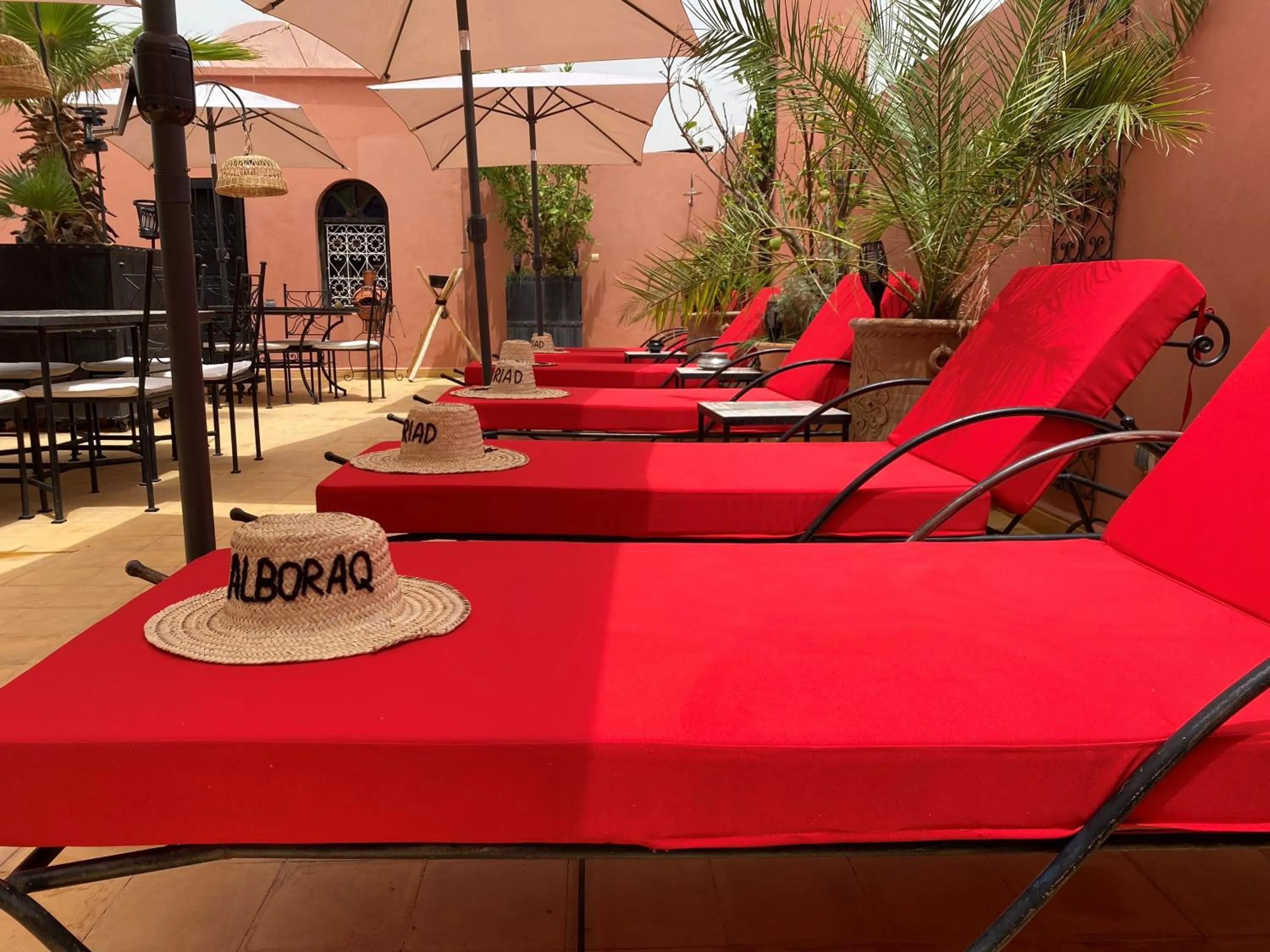 Balcony/Terrace in Riad Alboraq