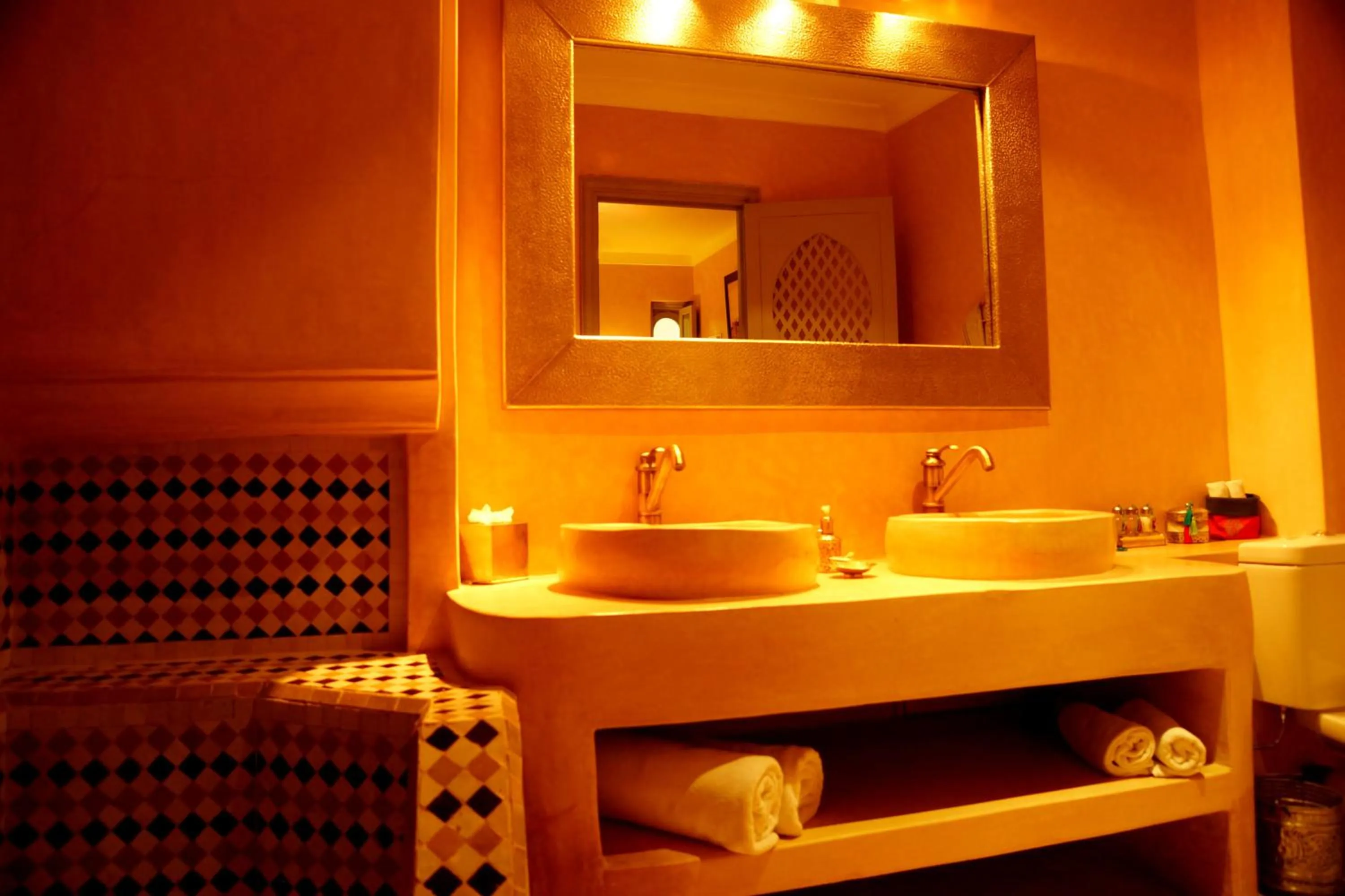 Toilet in Riad Shama Suites & Spa