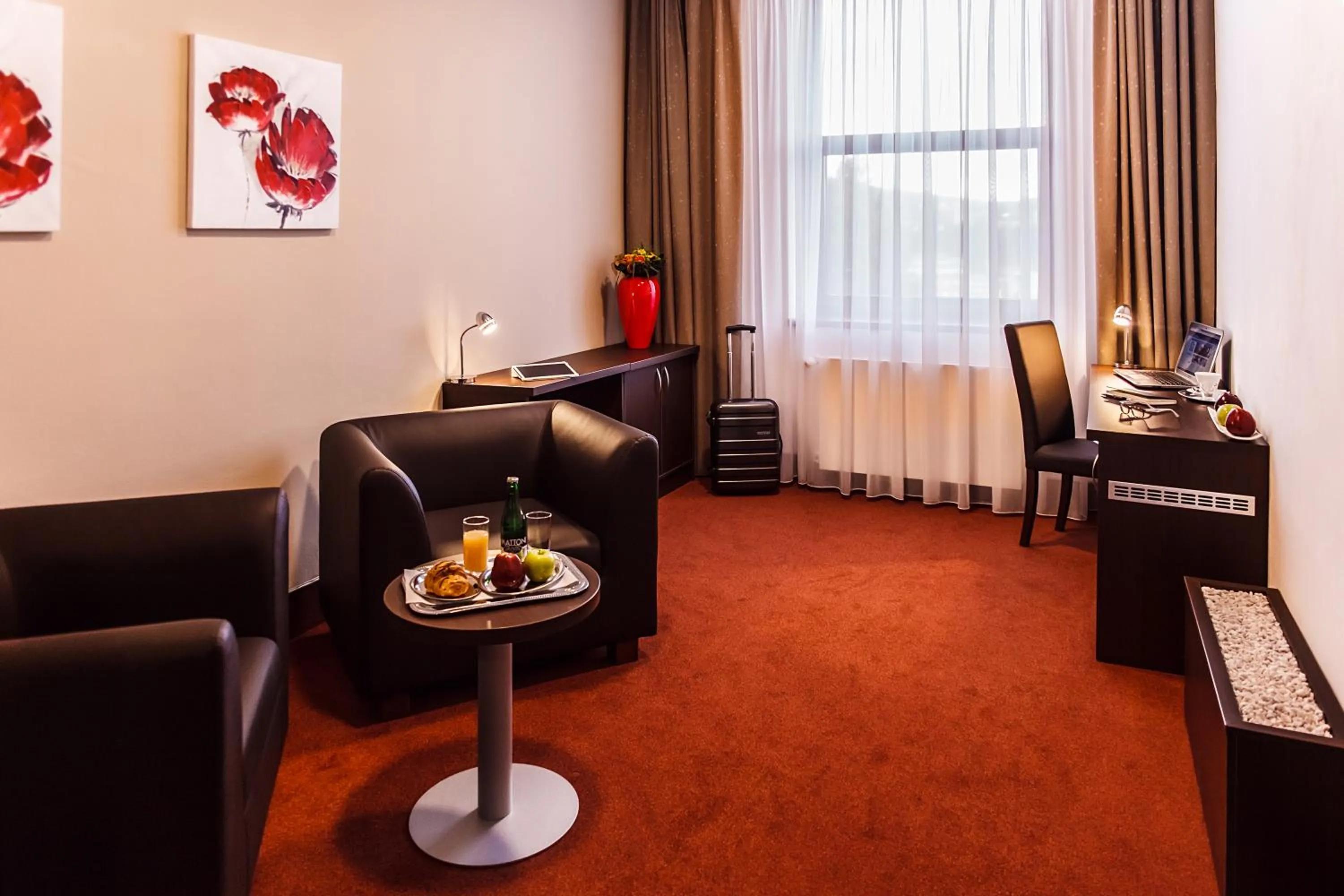 Living room in Interhotel Zlín