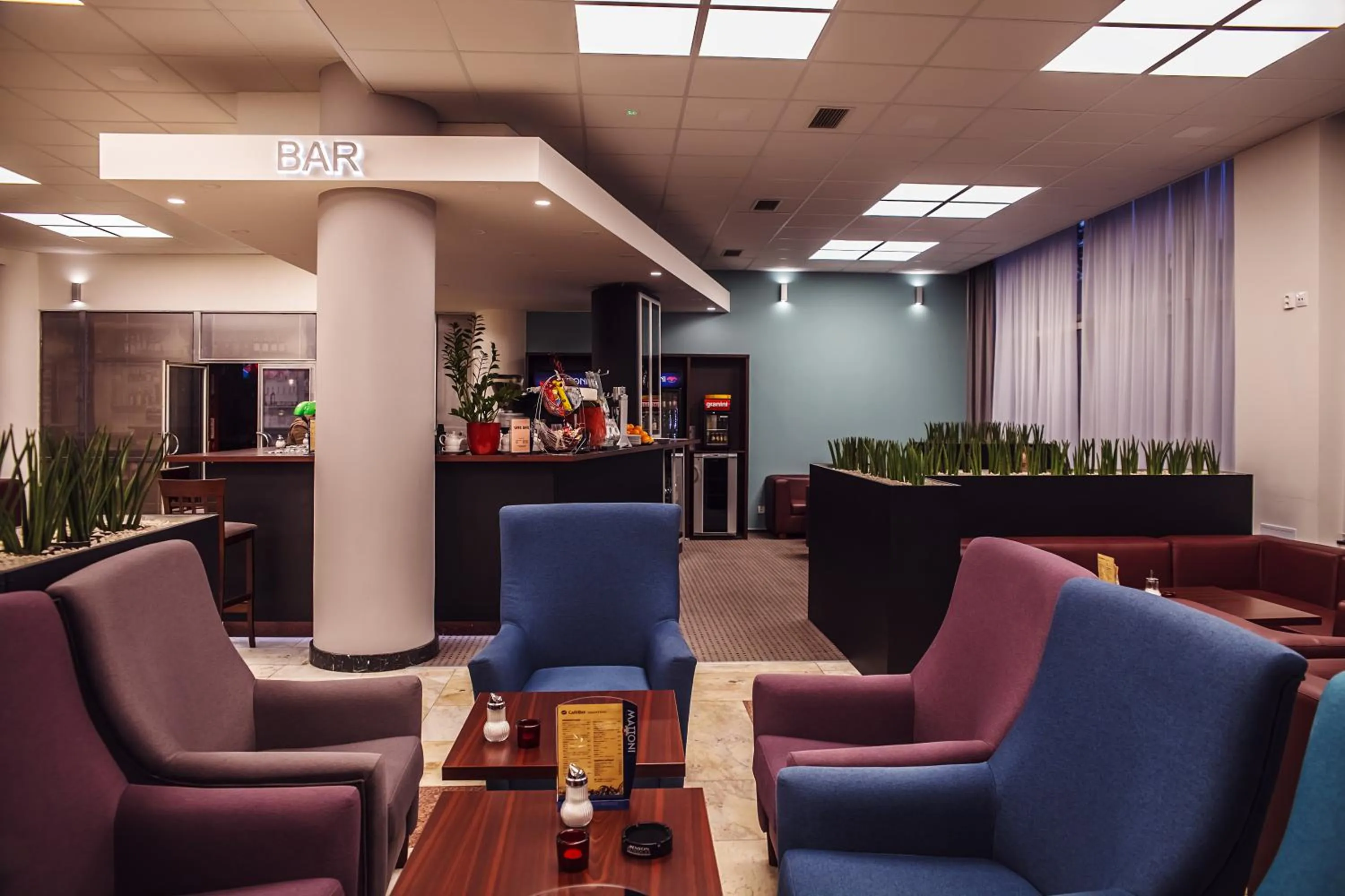 Lobby or reception in Interhotel Zlín