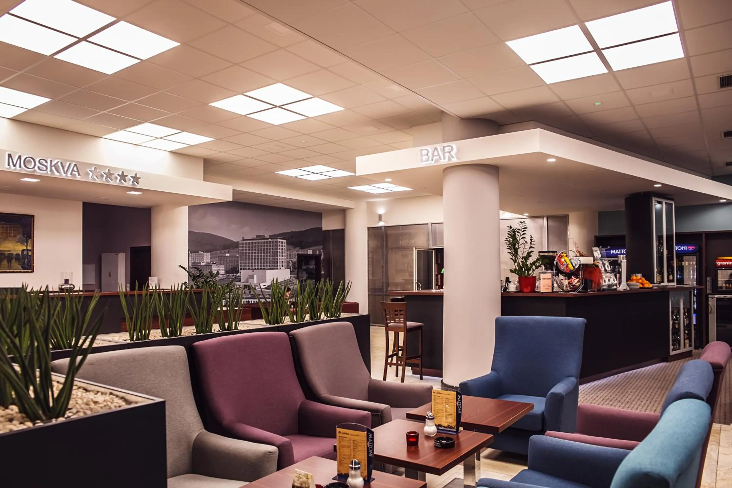 Lobby or reception in Interhotel Zlín