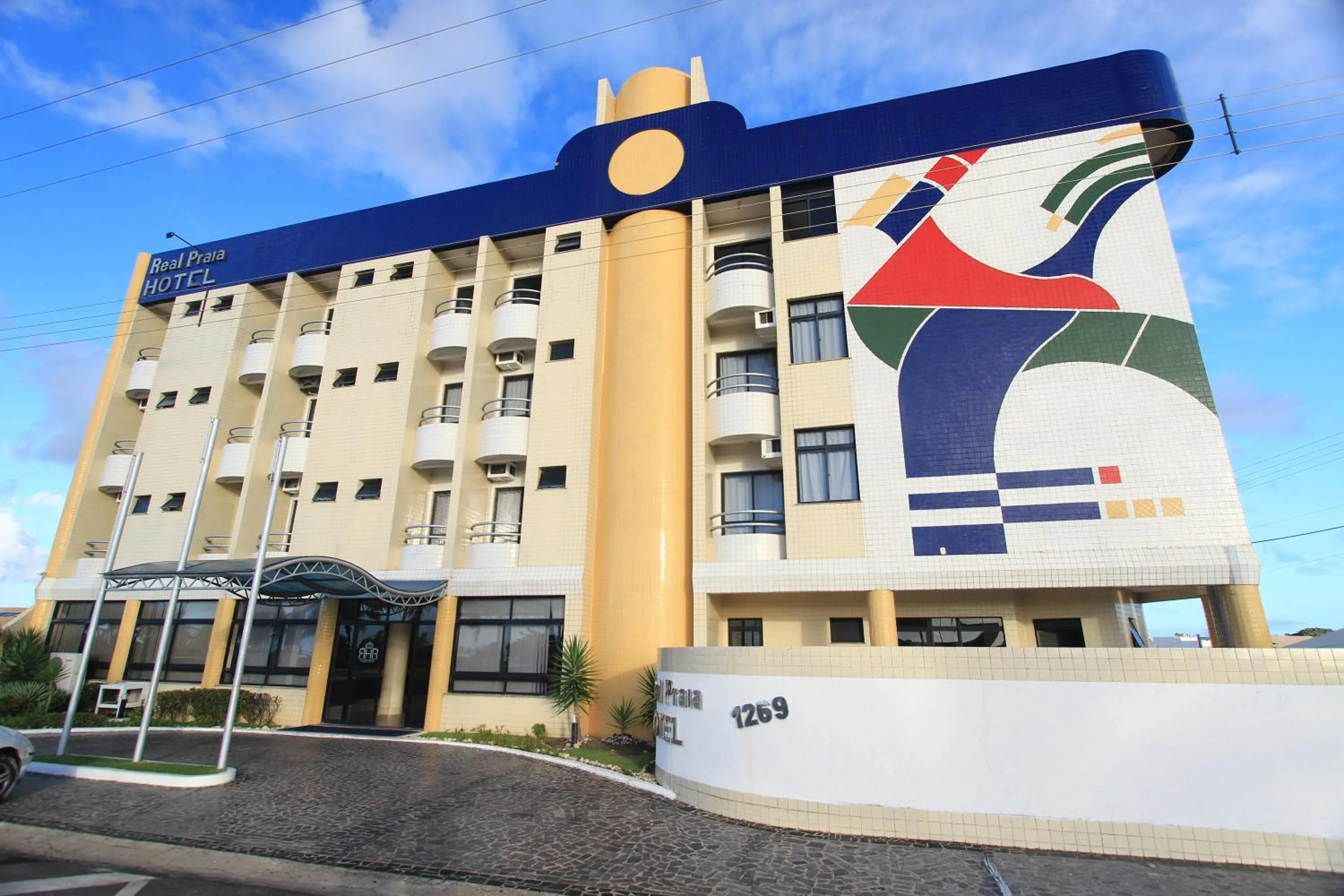 Facade/entrance in Real Praia Hotel