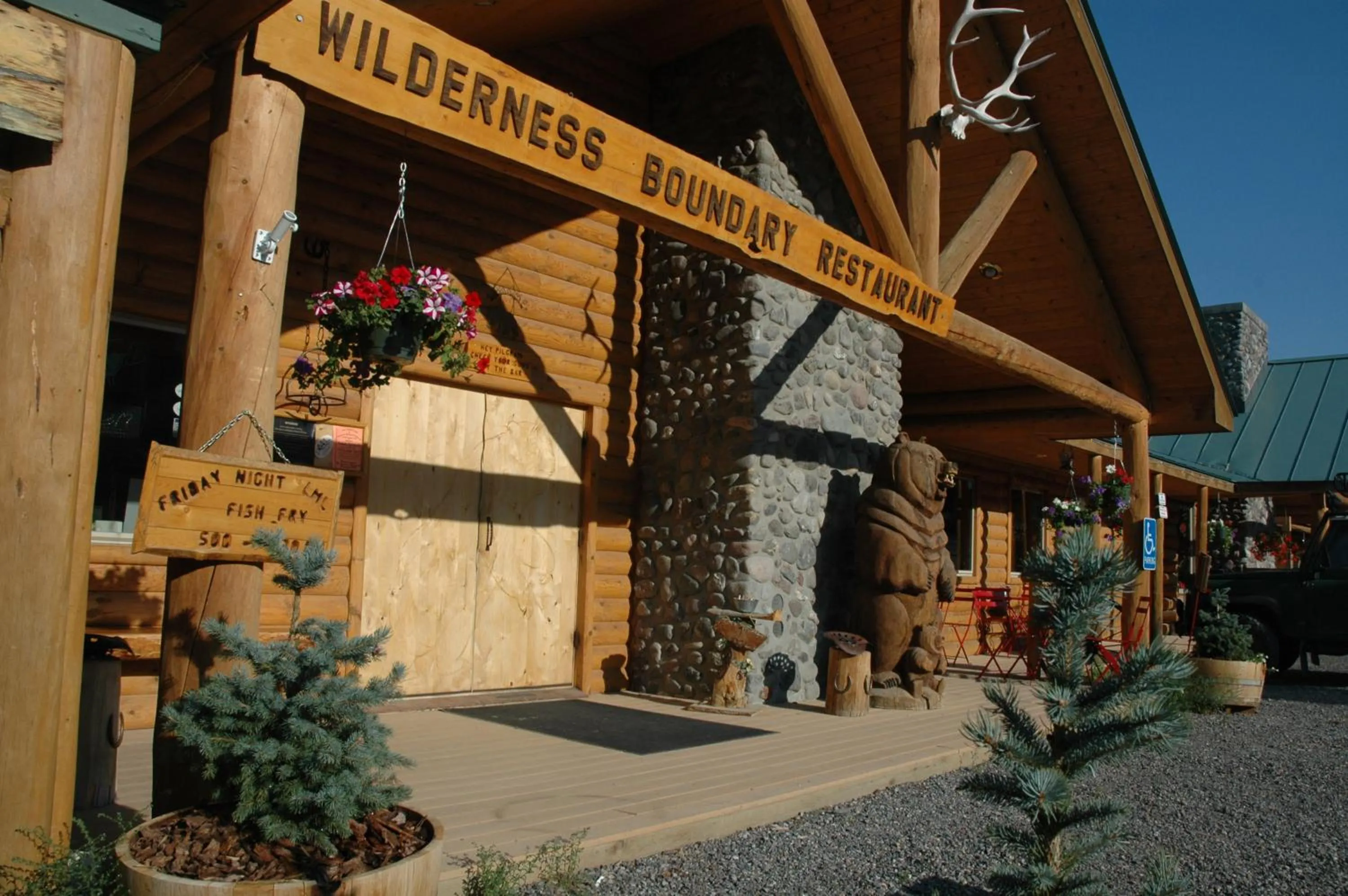 Restaurant/places to eat in Lava Mountain Lodge