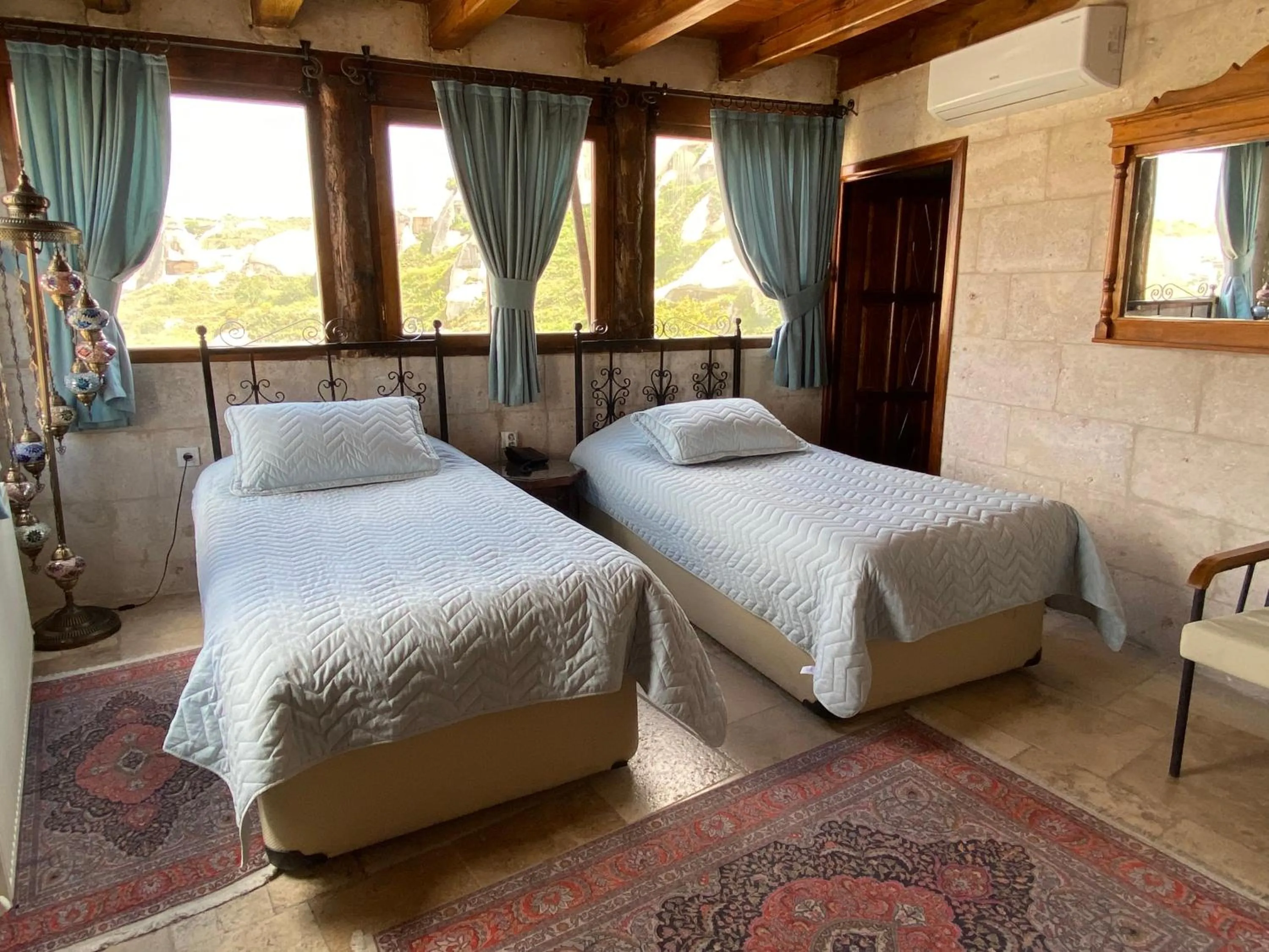 Bed in Turquaz Cave Hotel