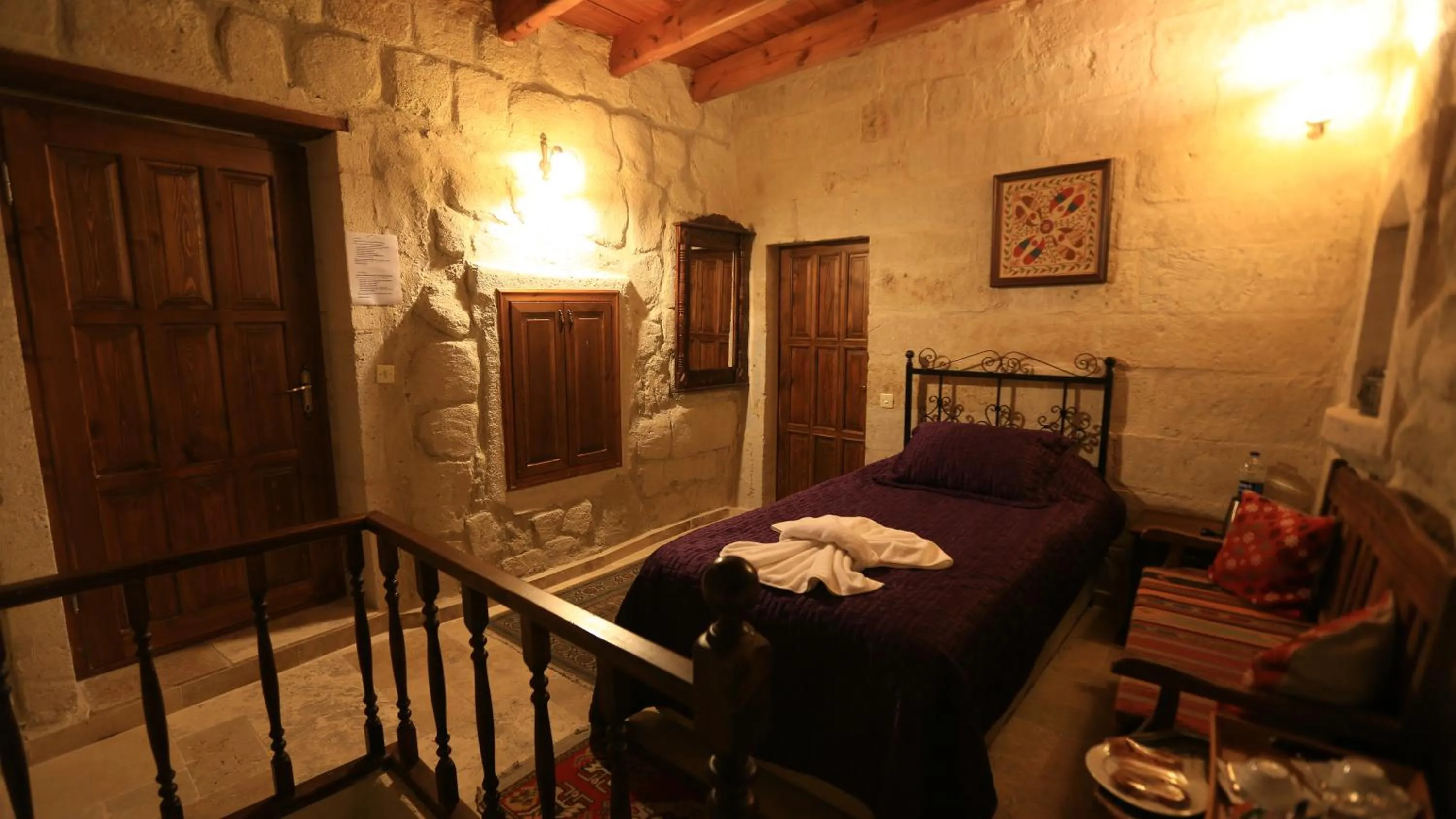 Bedroom, Bed in Turquaz Cave Hotel