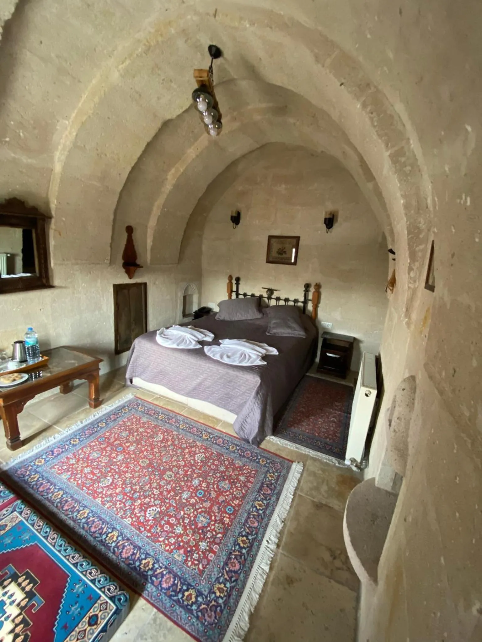 Bed in Turquaz Cave Hotel