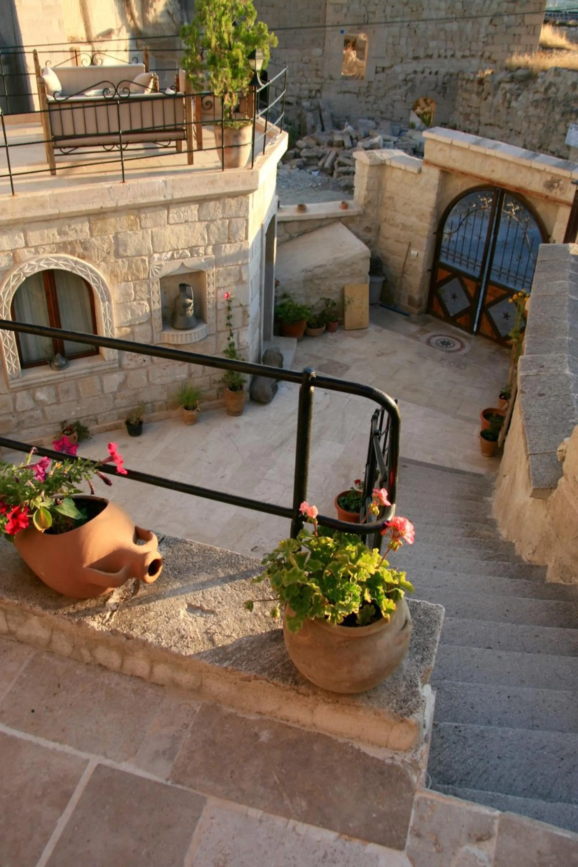 Garden in Turquaz Cave Hotel