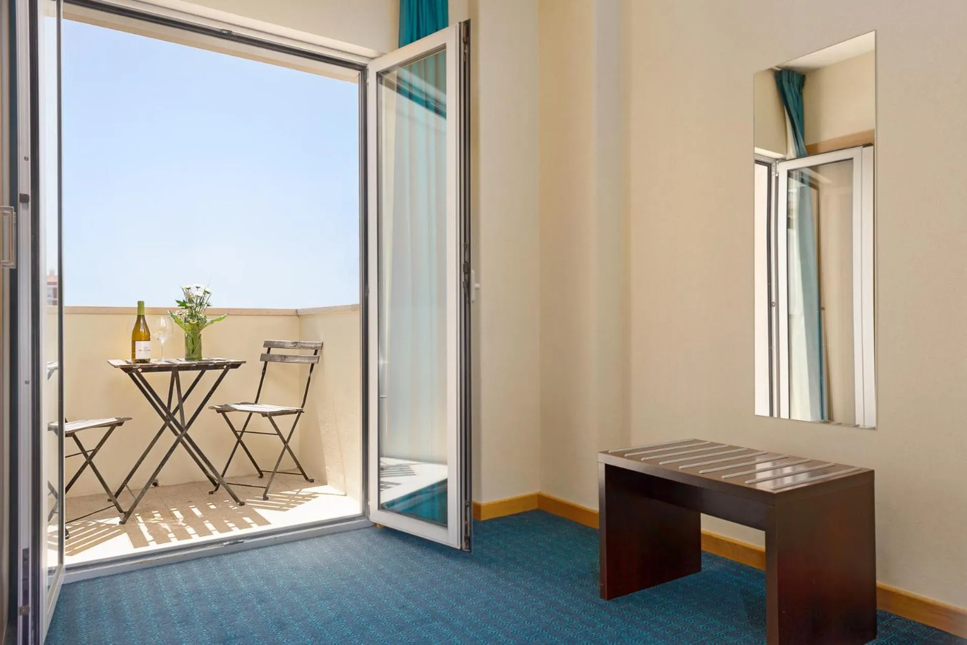 Balcony/Terrace in Hotel DAH - Dom Afonso Henriques