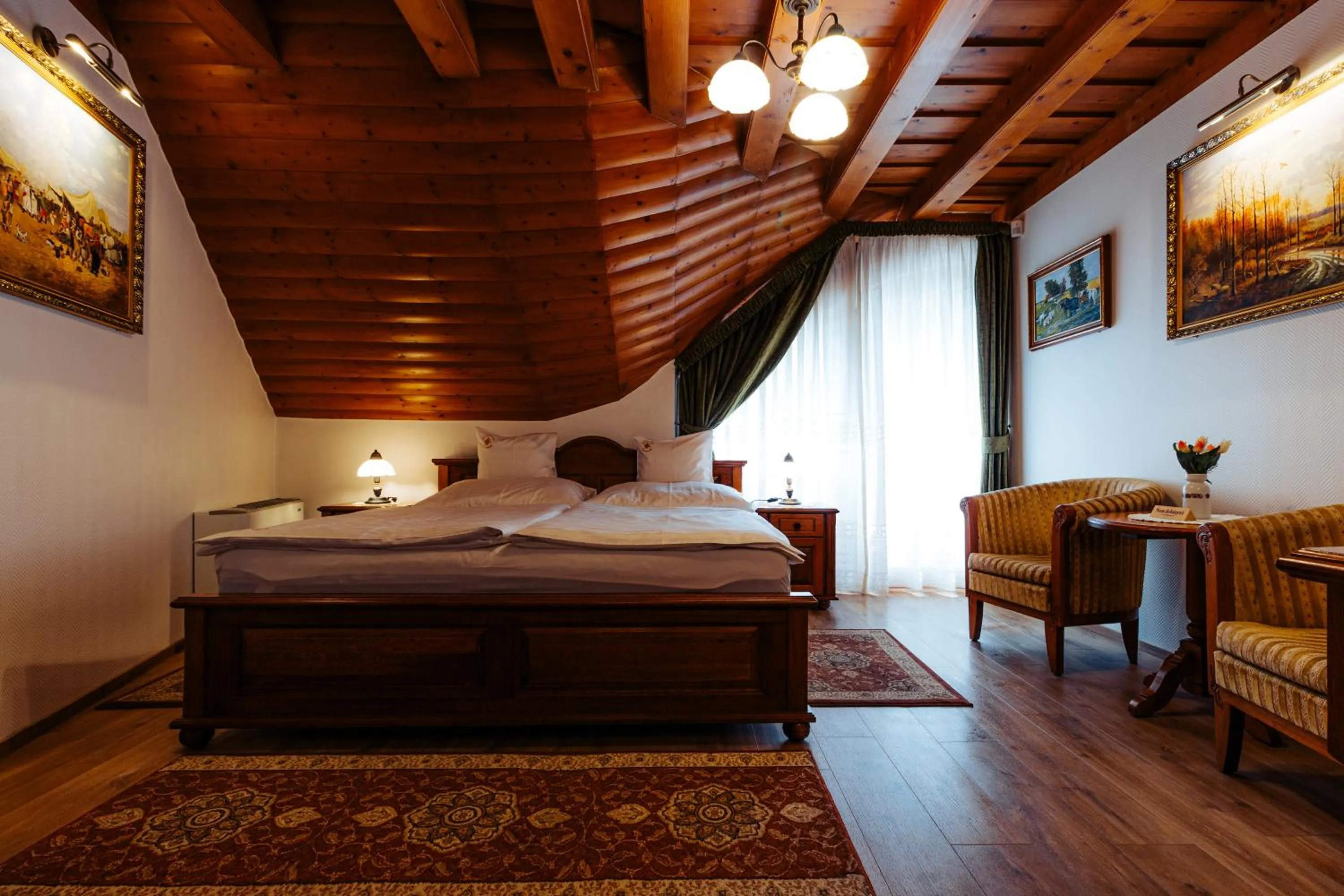 Bedroom, Bed in Kulacs Csarda Panzio