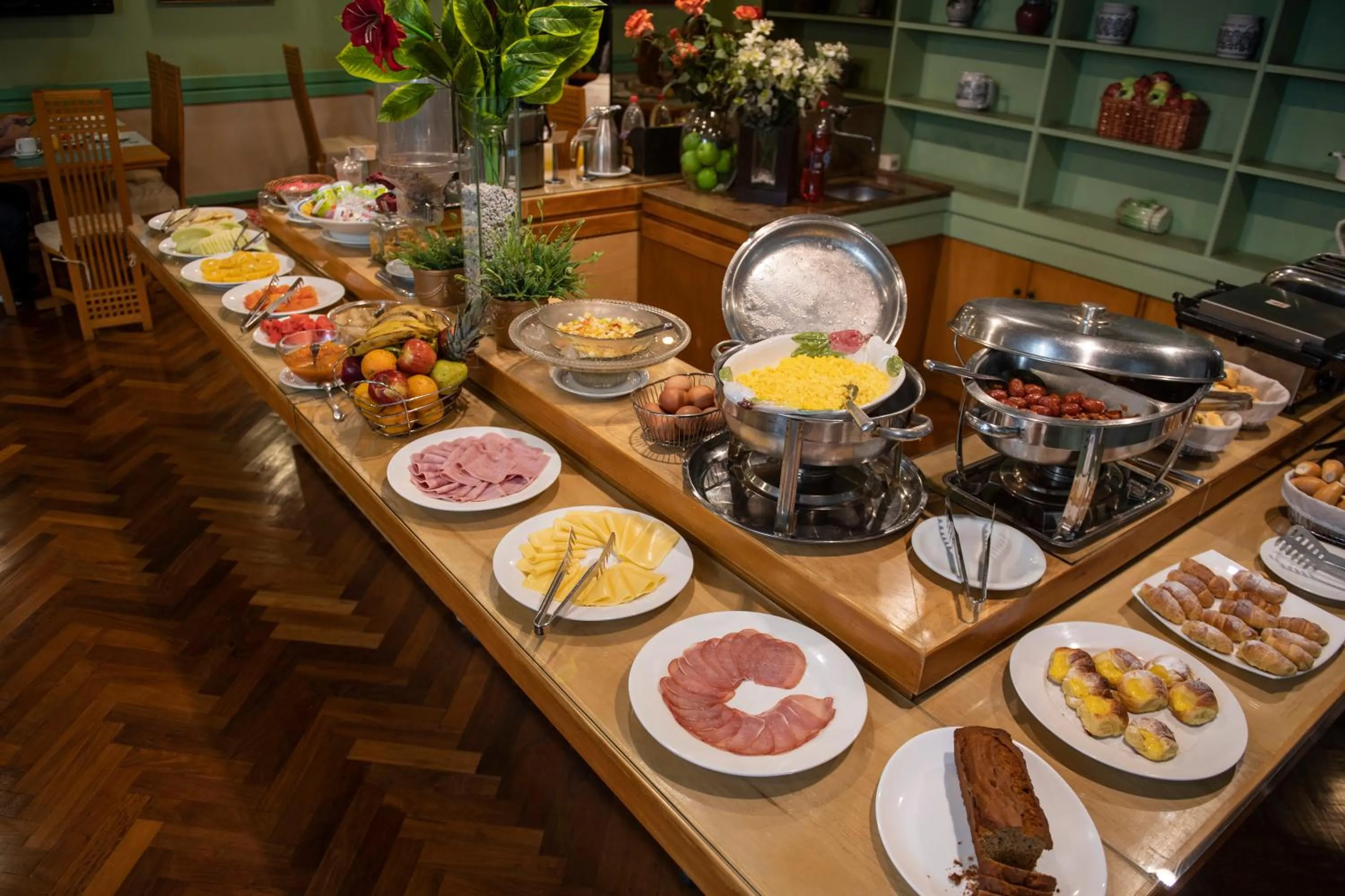 Buffet breakfast in Hotel Cecilia