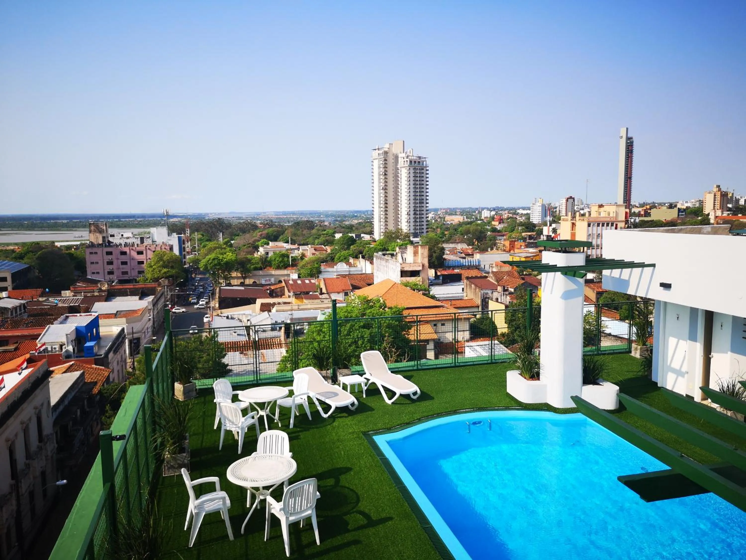 Balcony/Terrace in Hotel Cecilia