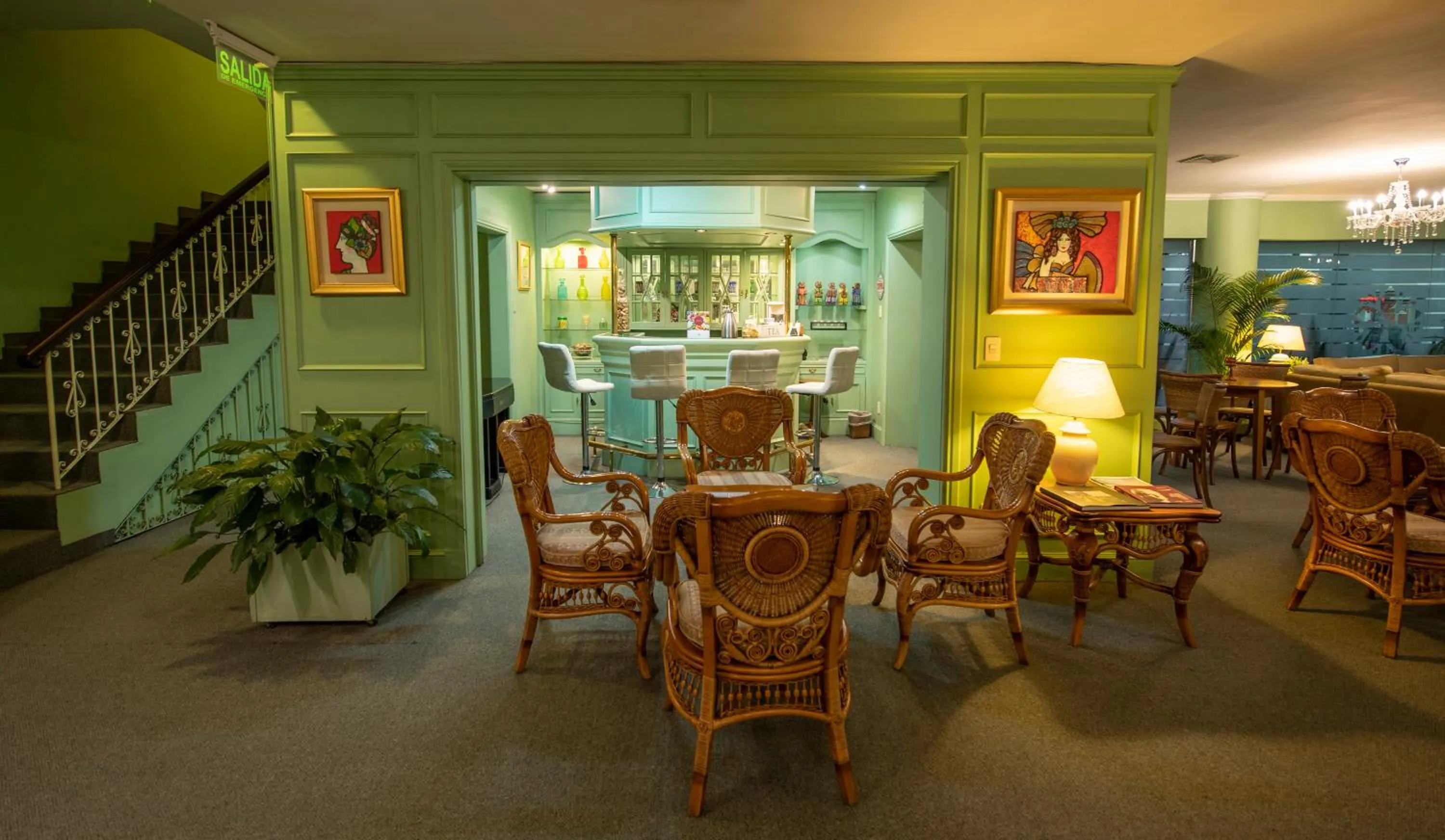 Lounge or bar in Hotel Cecilia