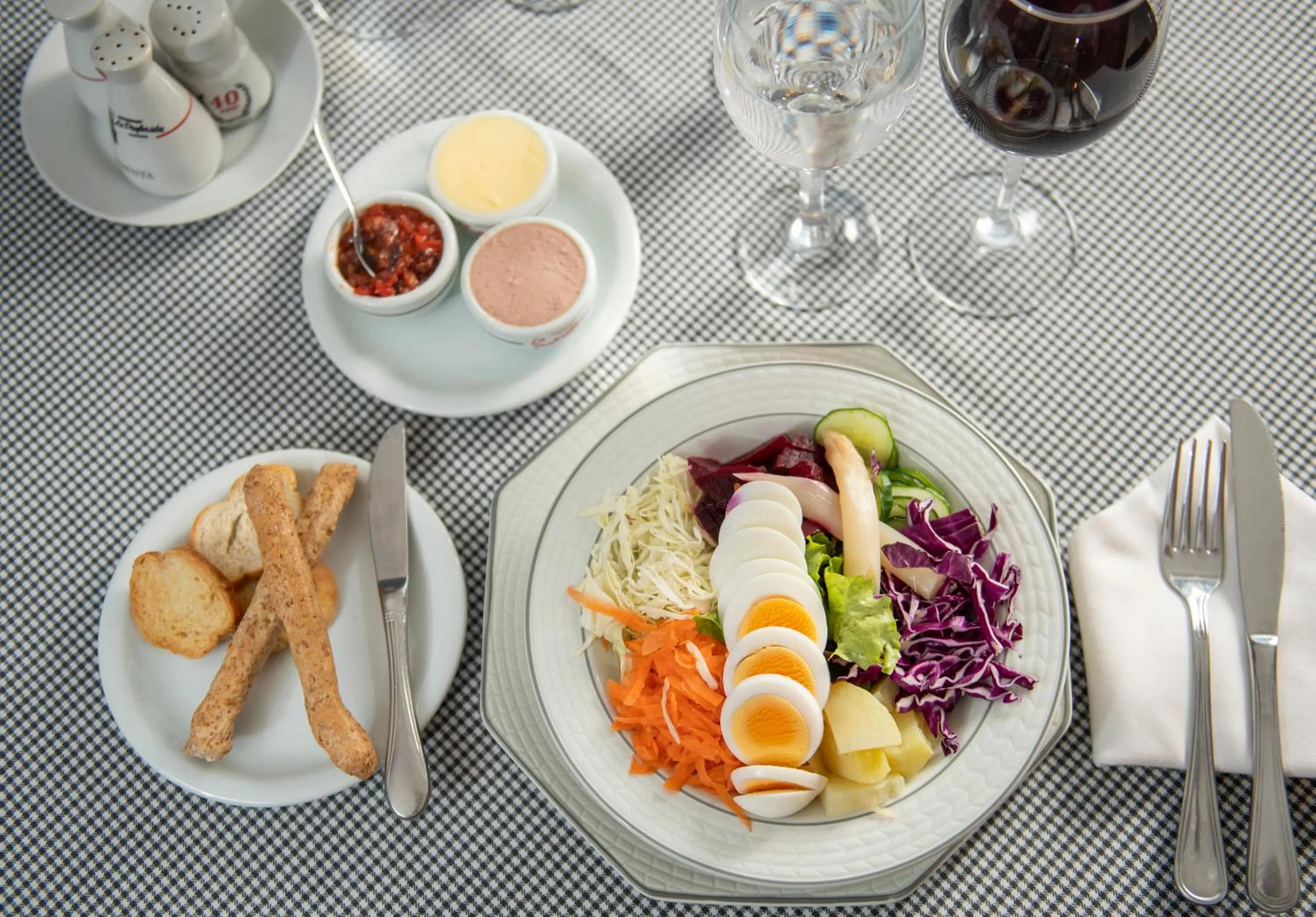 Food close-up in Hotel Cecilia