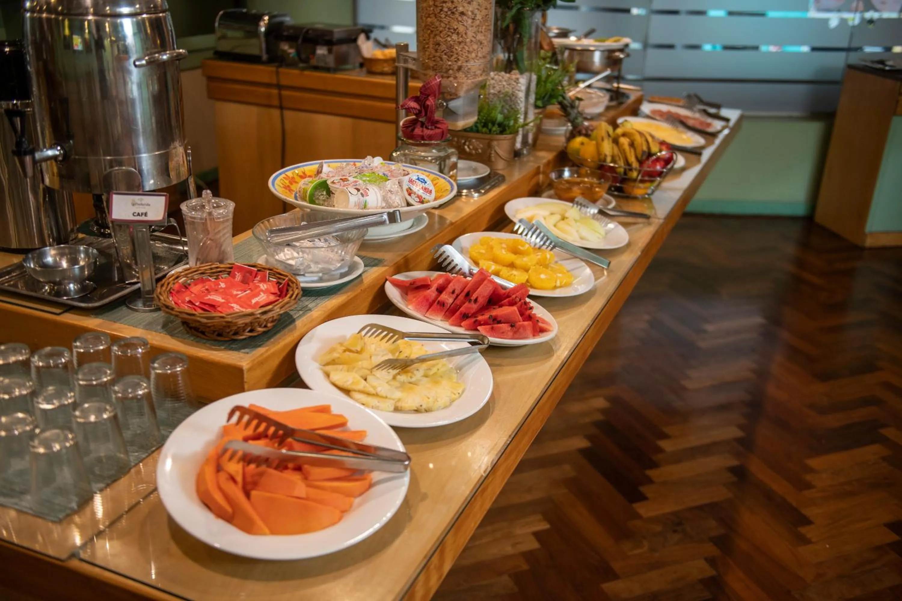 Buffet breakfast in Hotel Cecilia