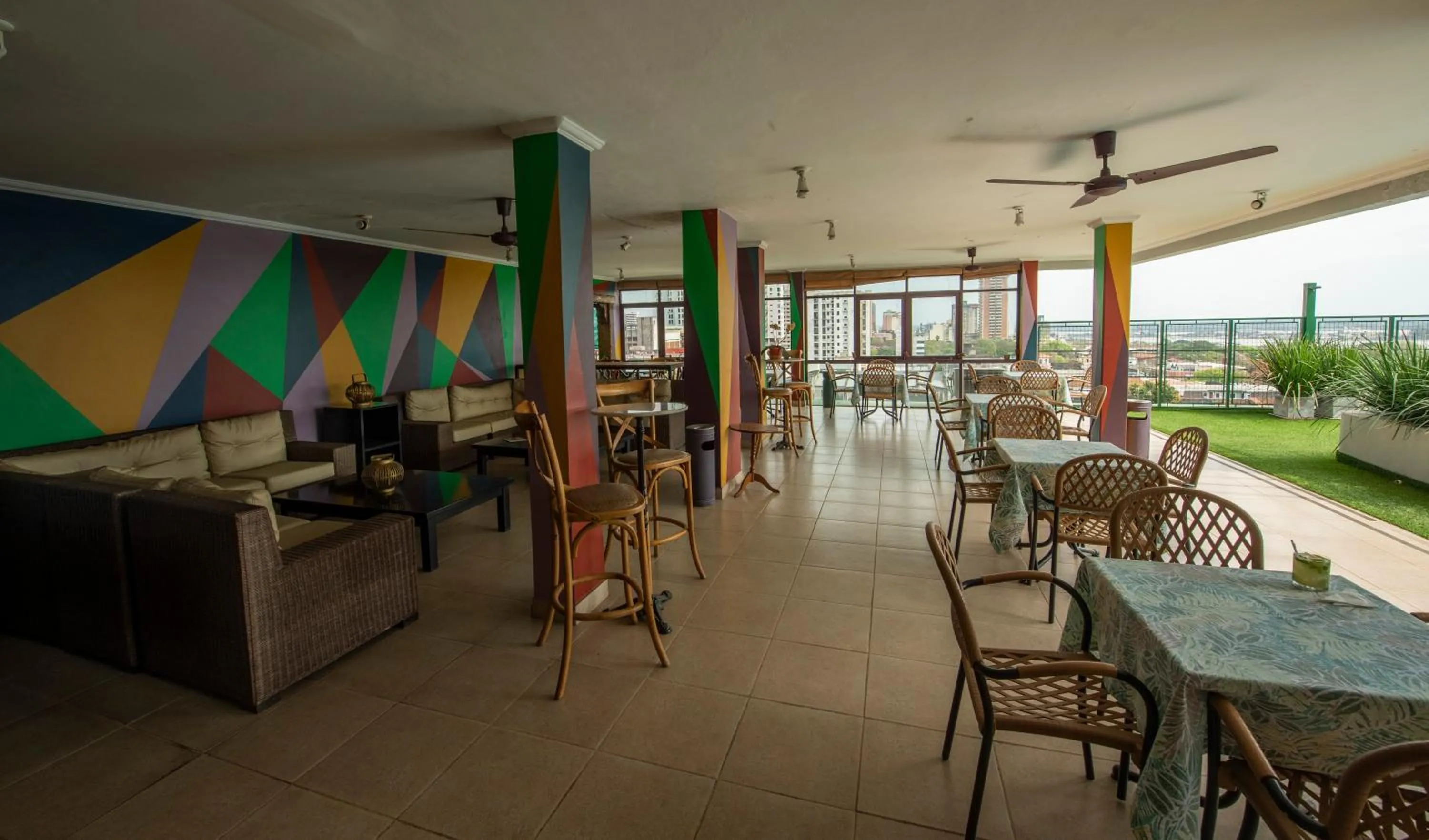 Balcony/Terrace in Hotel Cecilia