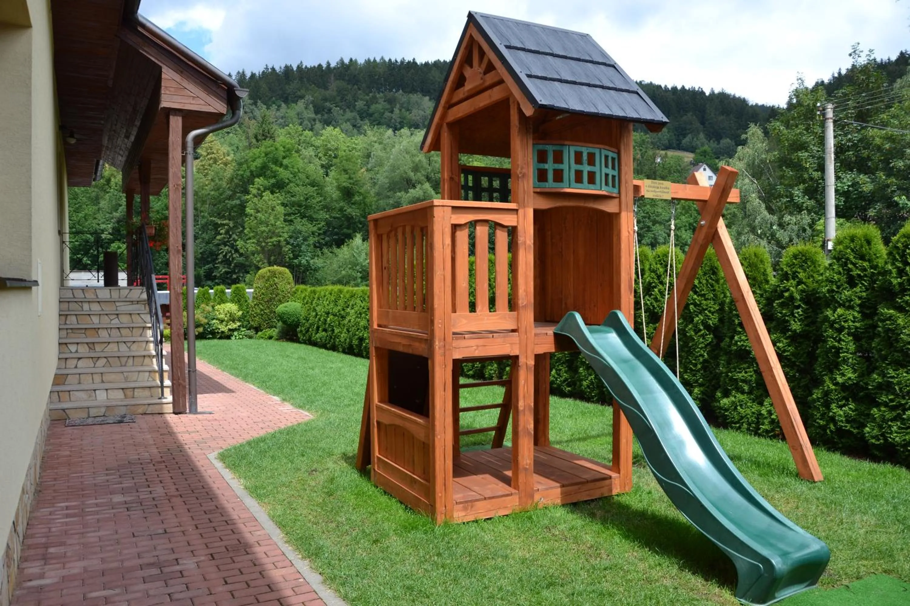 Children play ground in Penzion a restaurace Staré Časy
