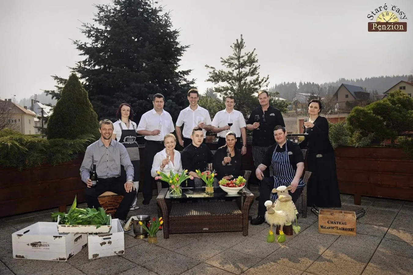 Staff in Penzion a restaurace Staré Časy