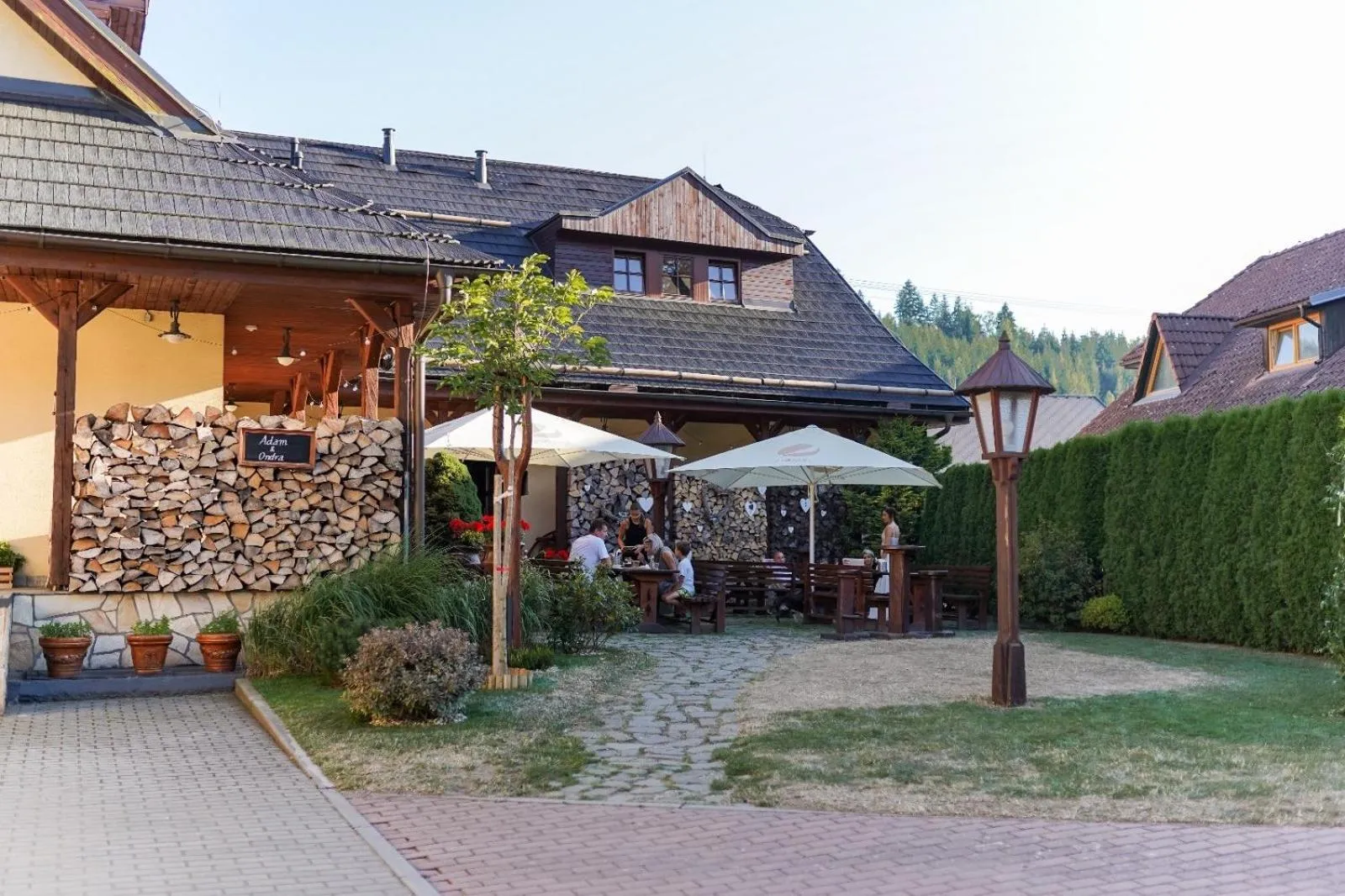 Property building in Penzion a restaurace Staré Časy