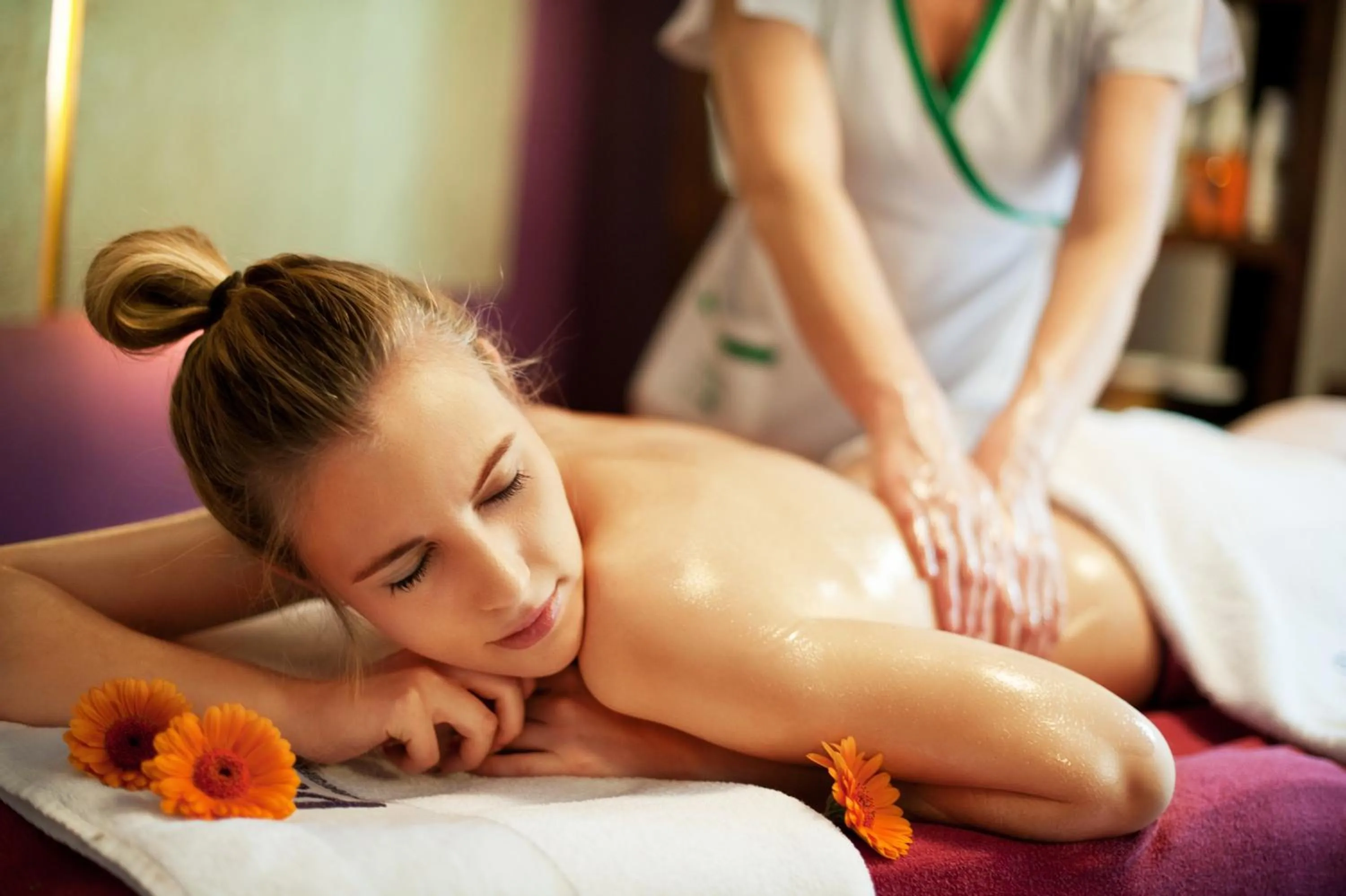 People in Bagińscy Spa