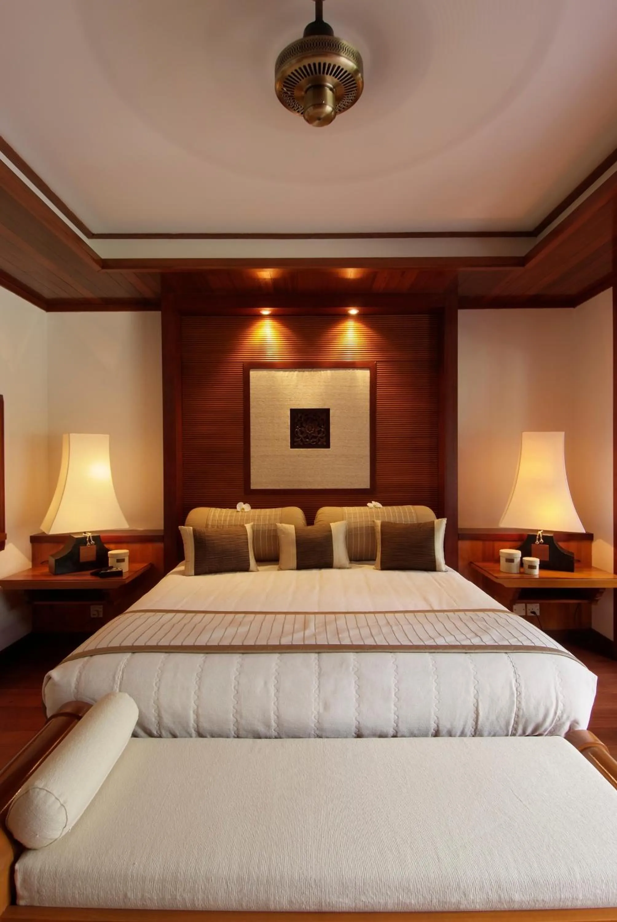 Bed in Tanjong Jara Resort, Terengganu - a Small Luxury Hotels of the World