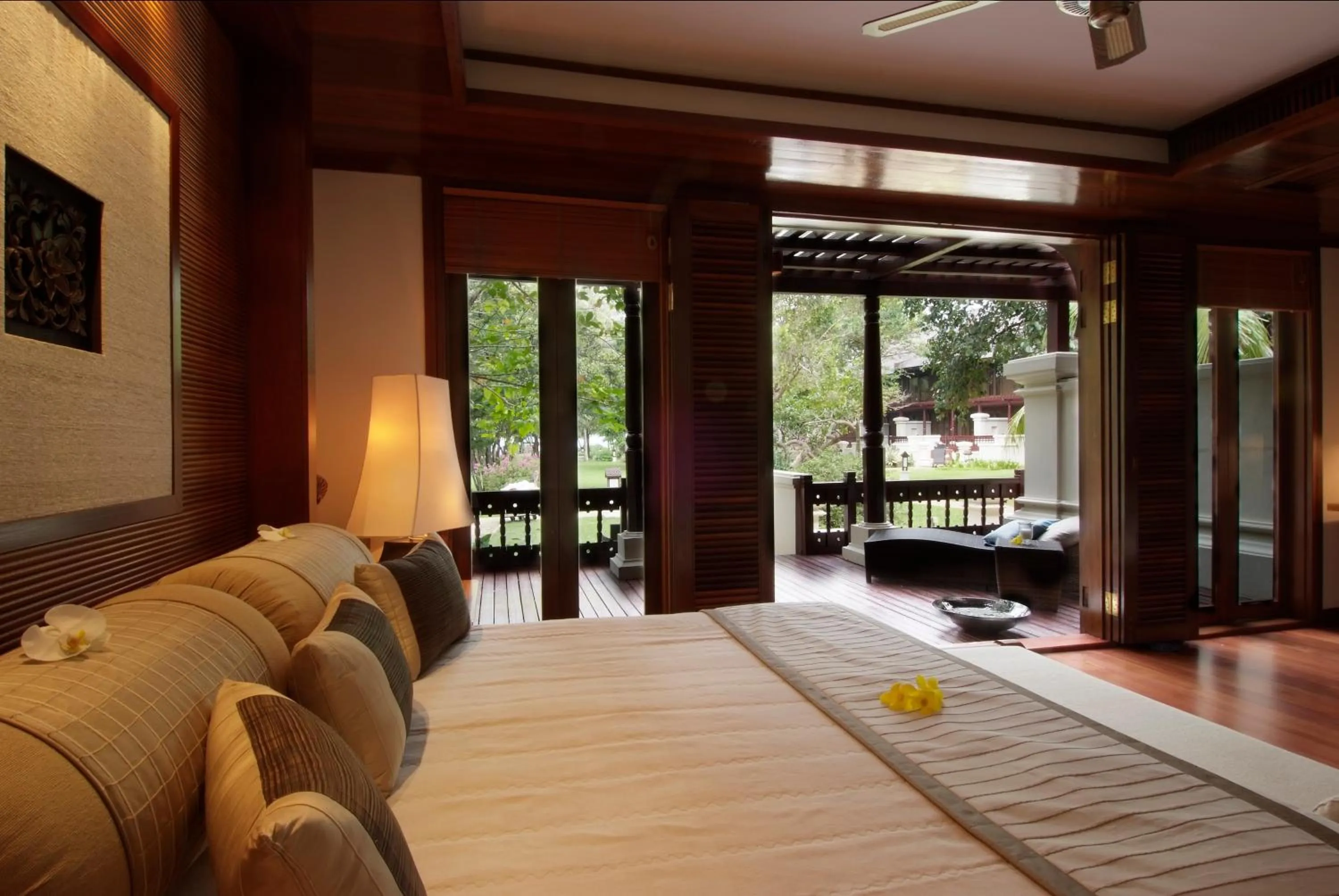 Bed in Tanjong Jara Resort, Terengganu - a Small Luxury Hotels of the World