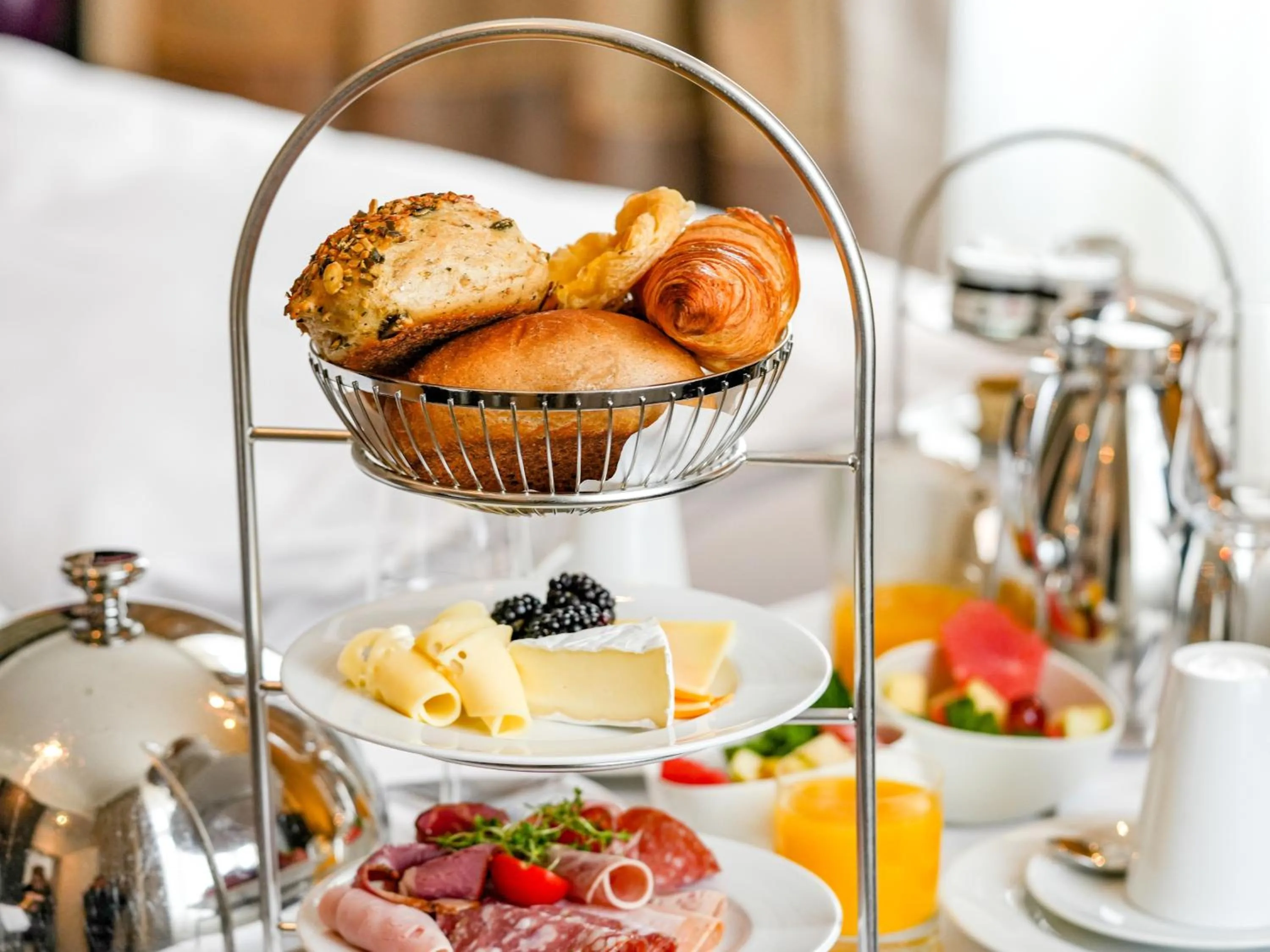 Breakfast in Steigenberger Icon Grandhotel Handelshof Leipzig