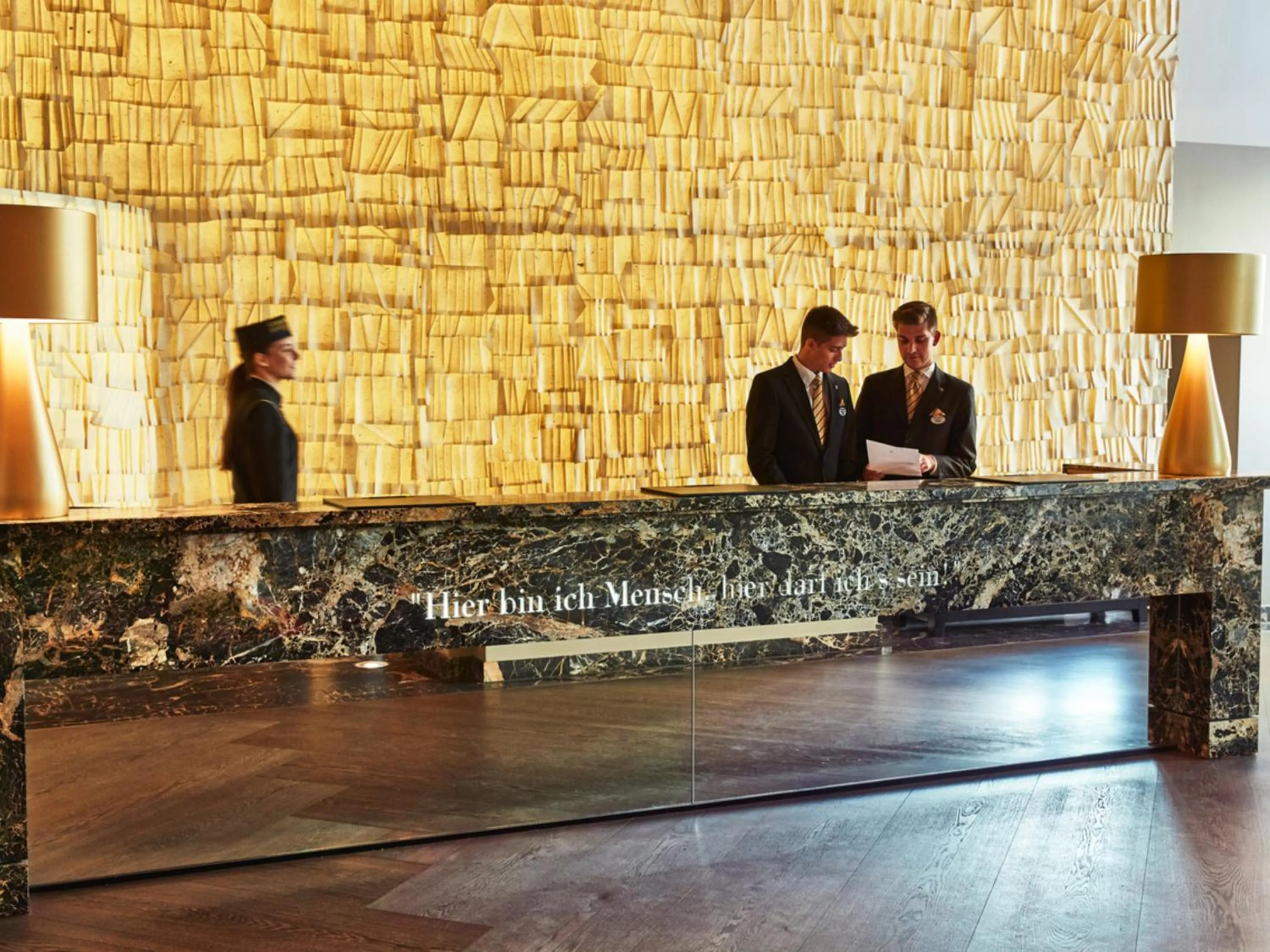 Lobby or reception in Steigenberger Icon Grandhotel Handelshof Leipzig