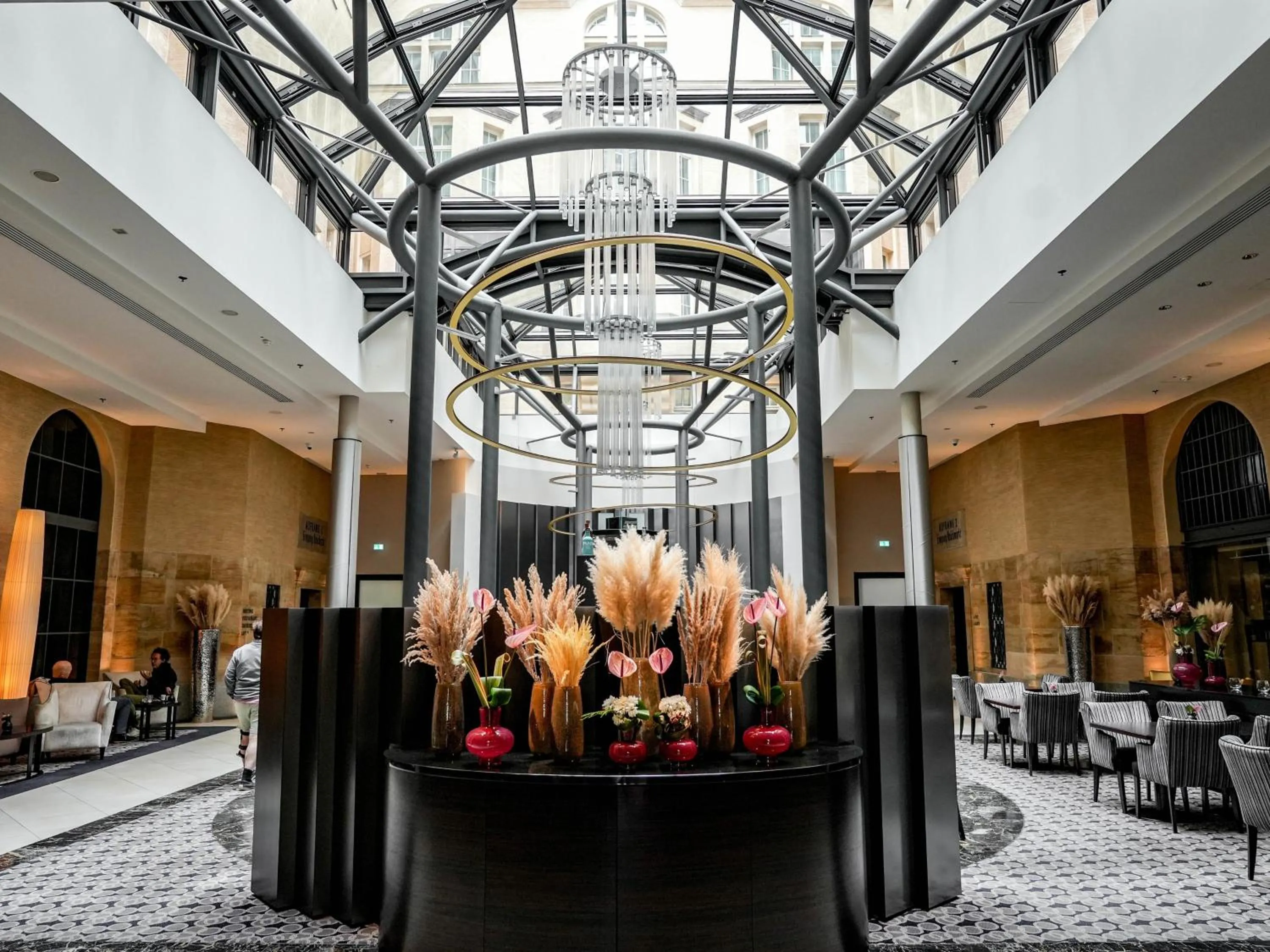 Lobby or reception in Steigenberger Icon Grandhotel Handelshof Leipzig